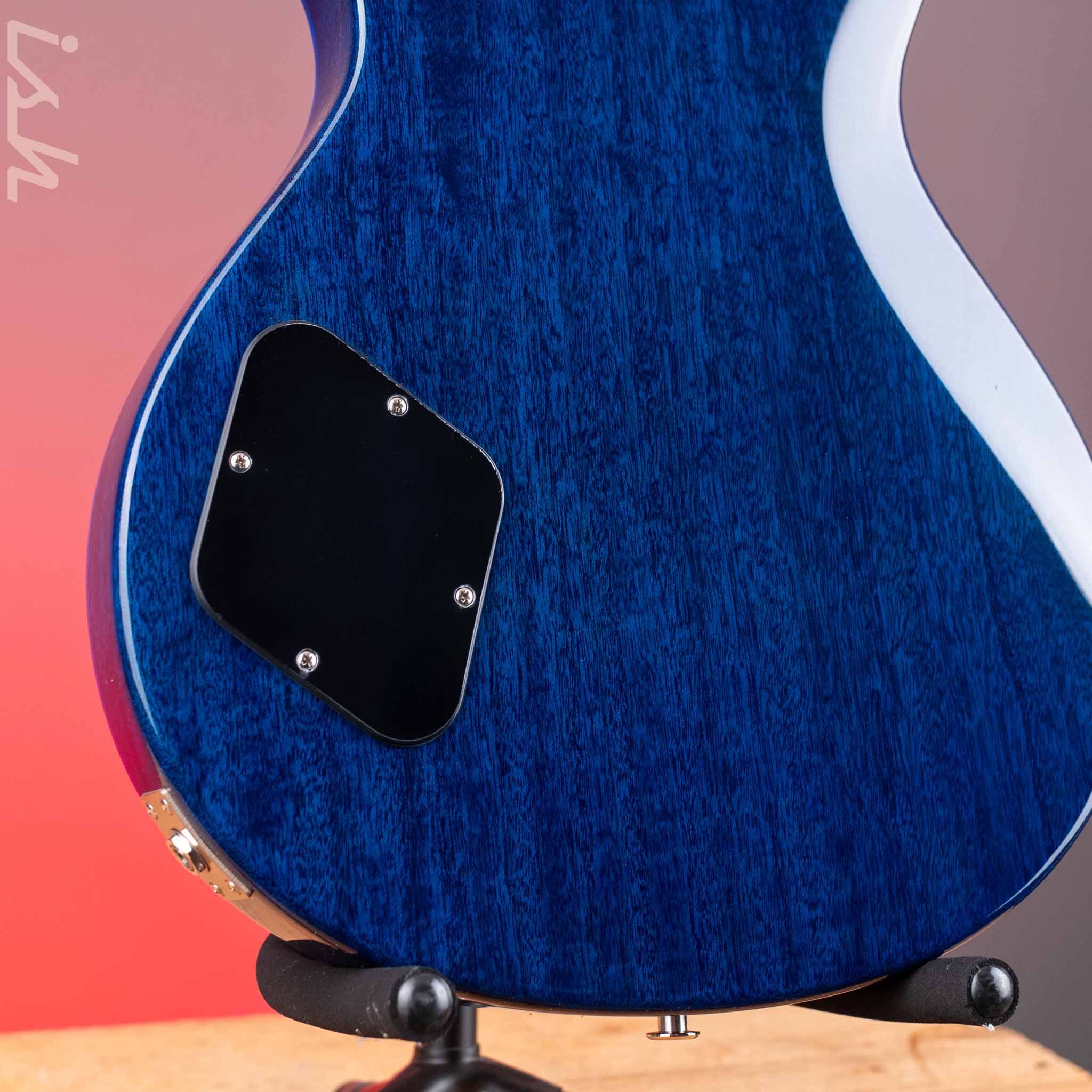 PRS S2 McCarty 594 Singlecut Electric Guitar Faded Gray Black Blue Burst - Image 9