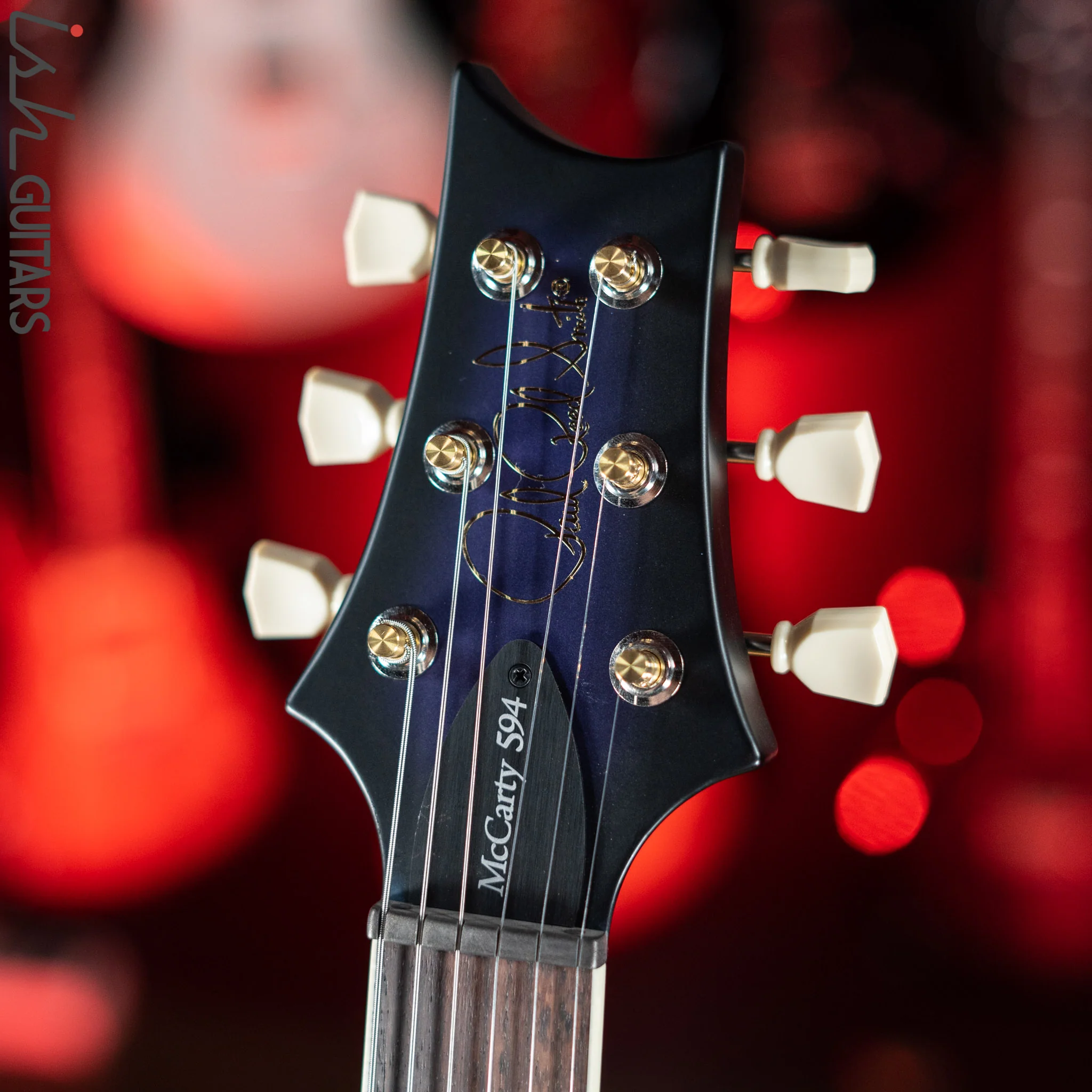 PRS S2 McCarty 594 Singlecut Metallic Purple w/ Black Burst Satin Demo - Image 6