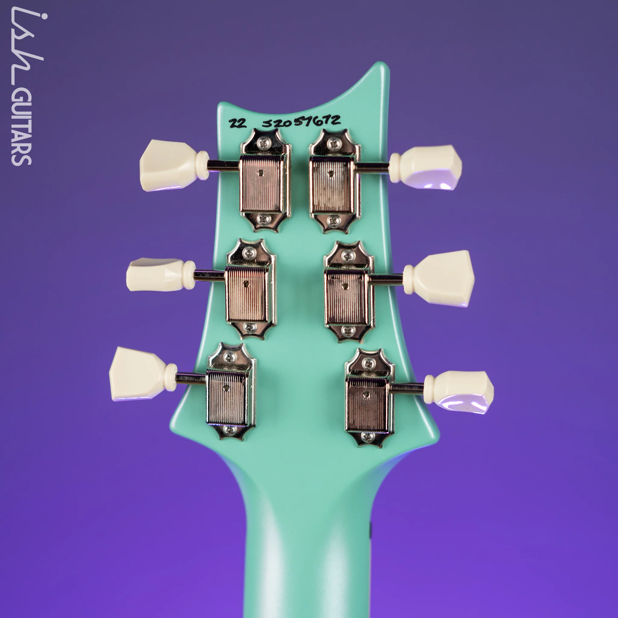 PRS S2 McCarty 594 Singlecut Satin Metallic Seafoam Green - Image 10