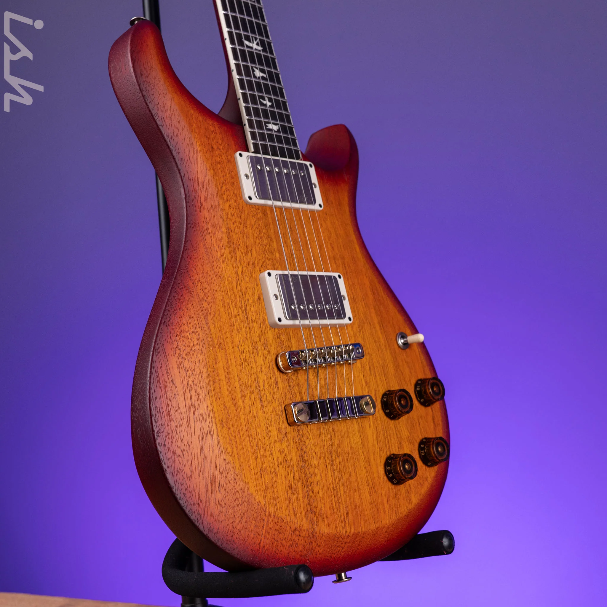 PRS S2 McCarty 594 Thinline Standard Satin Dark Cherry Sunburst *New Color* - Image 3