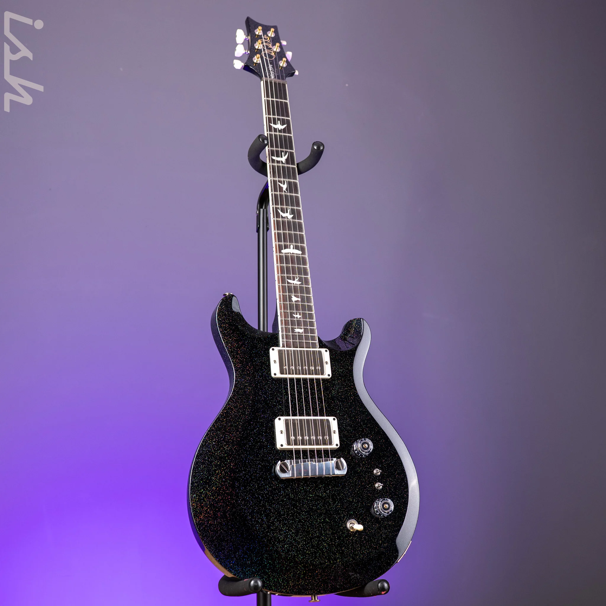 PRS S2 Mira 594 Black Rainbow Holoflake - Image 2