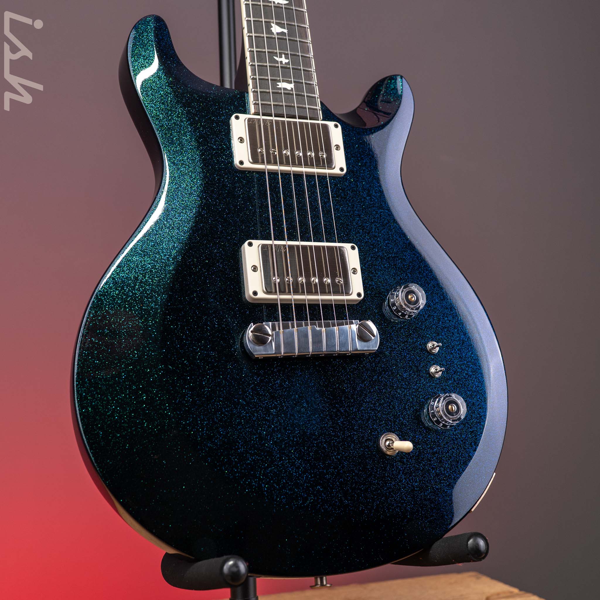 PRS S2 Mira 594 Black Rainbow Holoflake