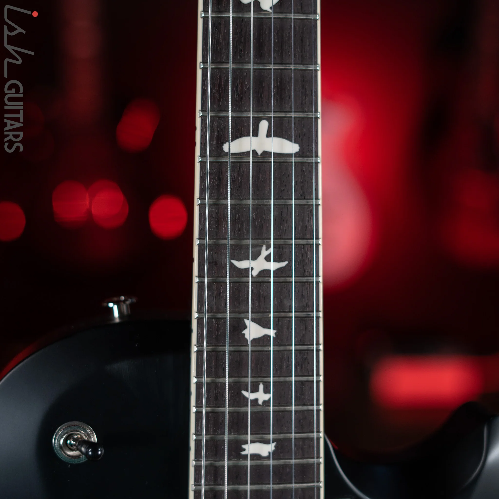 PRS S2 Singlecut McCarty 594 Metallic Blue w/ Black Wrap Burst Satin - Image 5