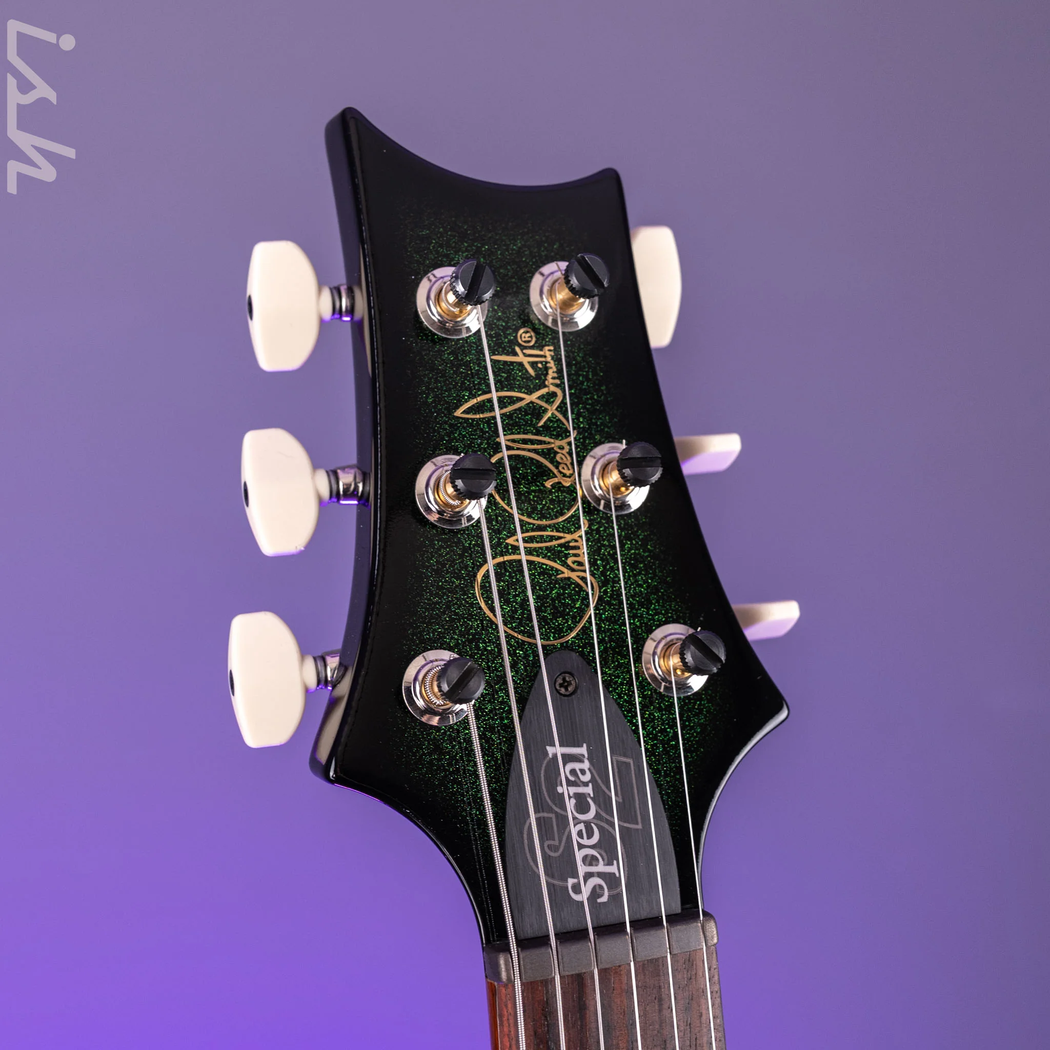 PRS S2 Special Semi-Hollow Green Sparkle Smokeburst Custom Color - Image 5