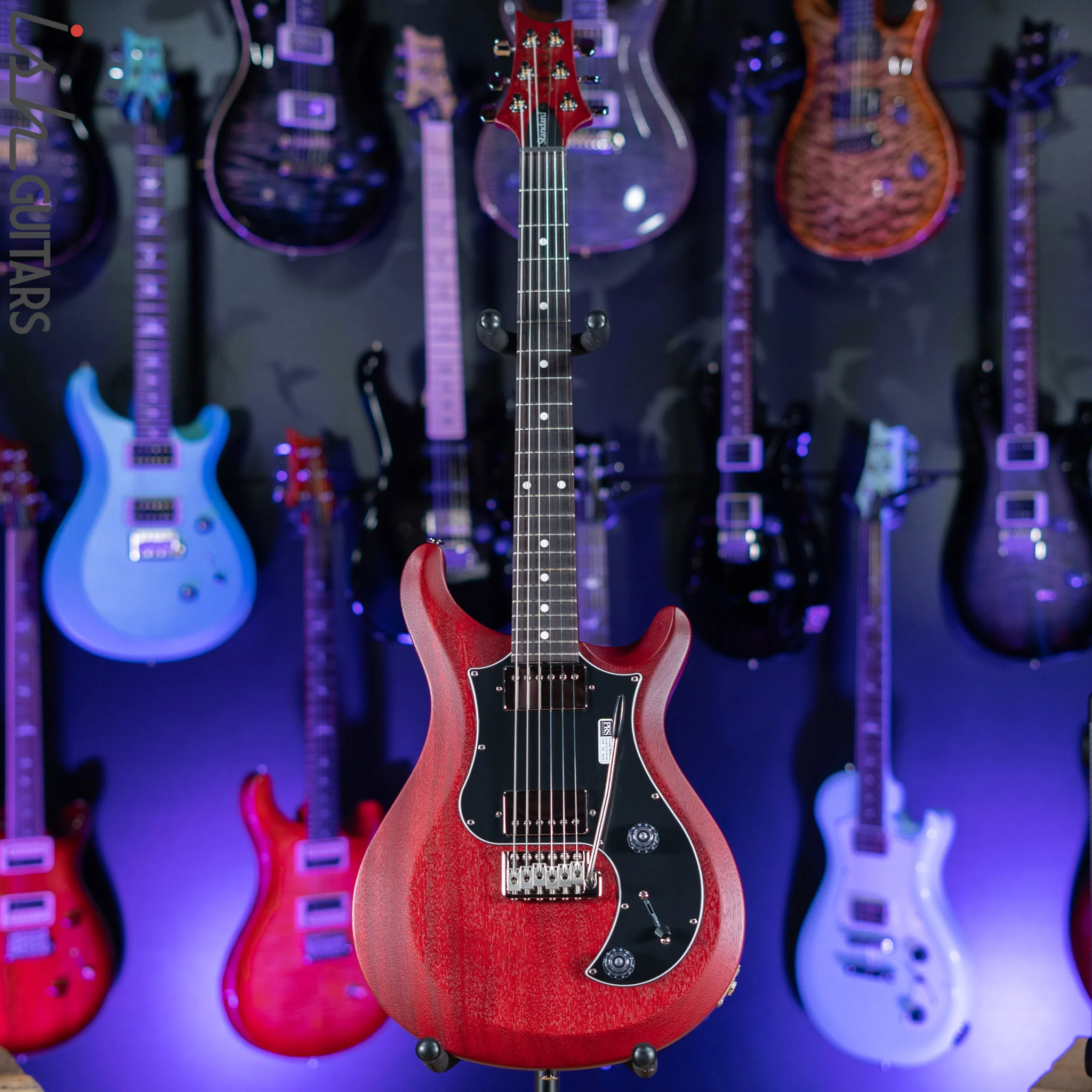 PRS S2 Standard 22 Electric Guitar Satin Vintage Cherry - Image 2