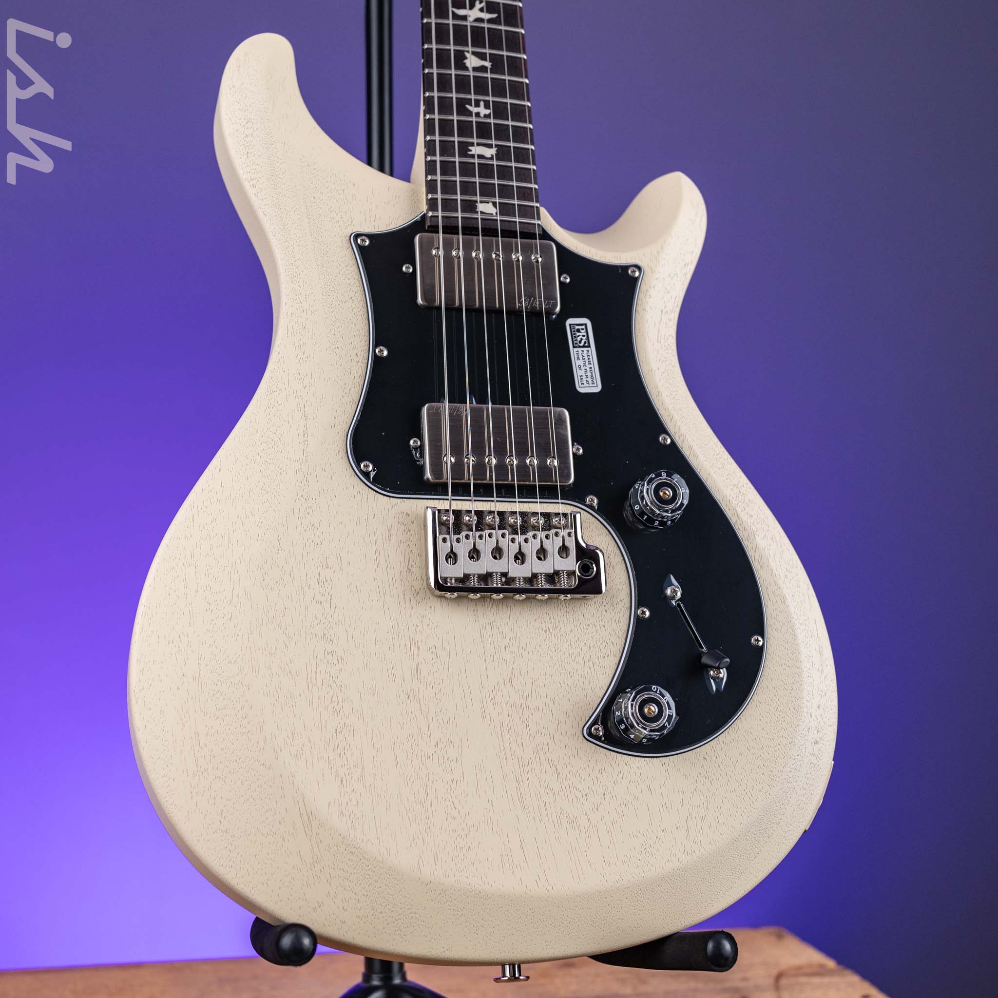 PRS S2 Standard 24 Electric Guitar Antique White Satin