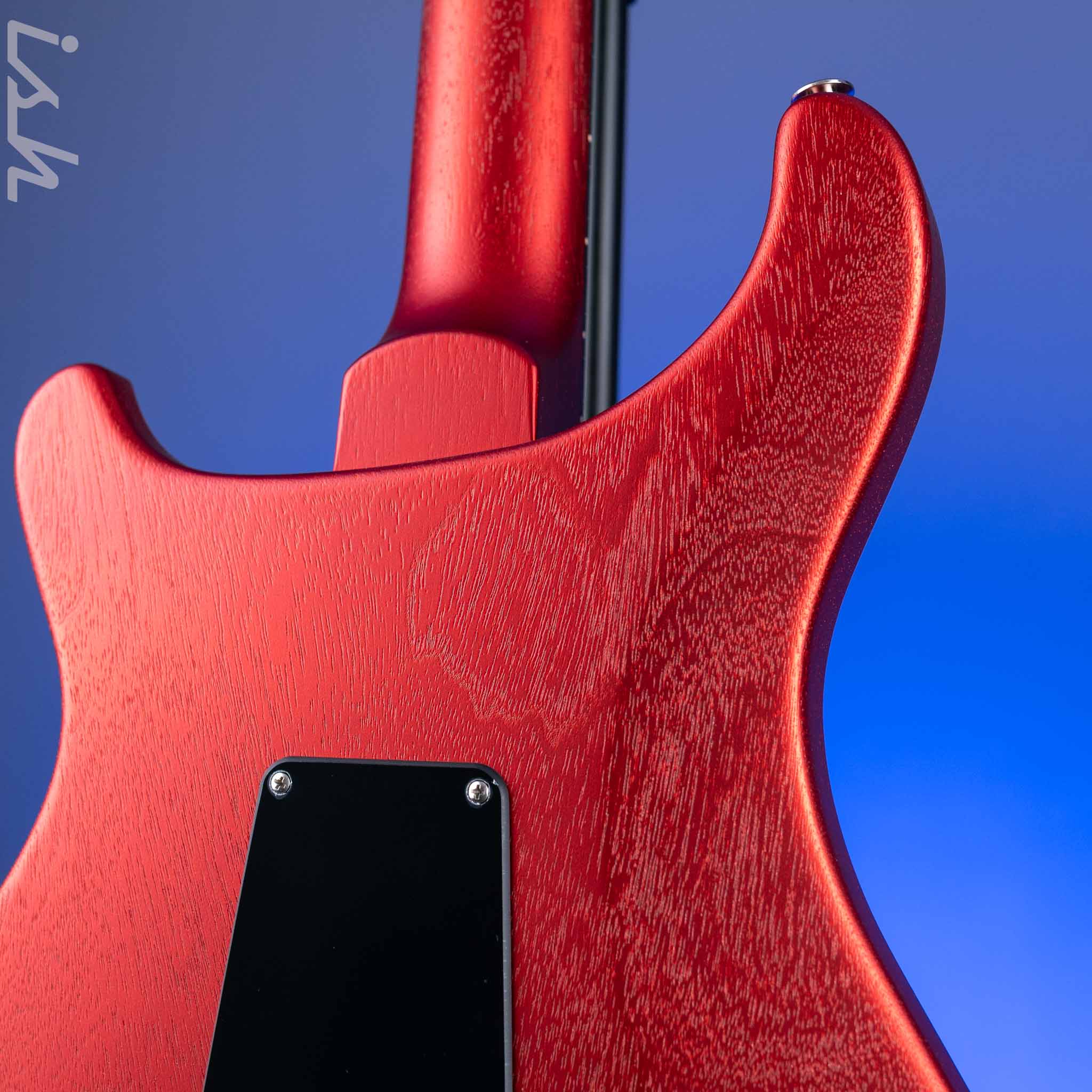 PRS S2 Standard 24 Electric Guitar Satin Red - East Indian Rosewood Fretboard - Image 8