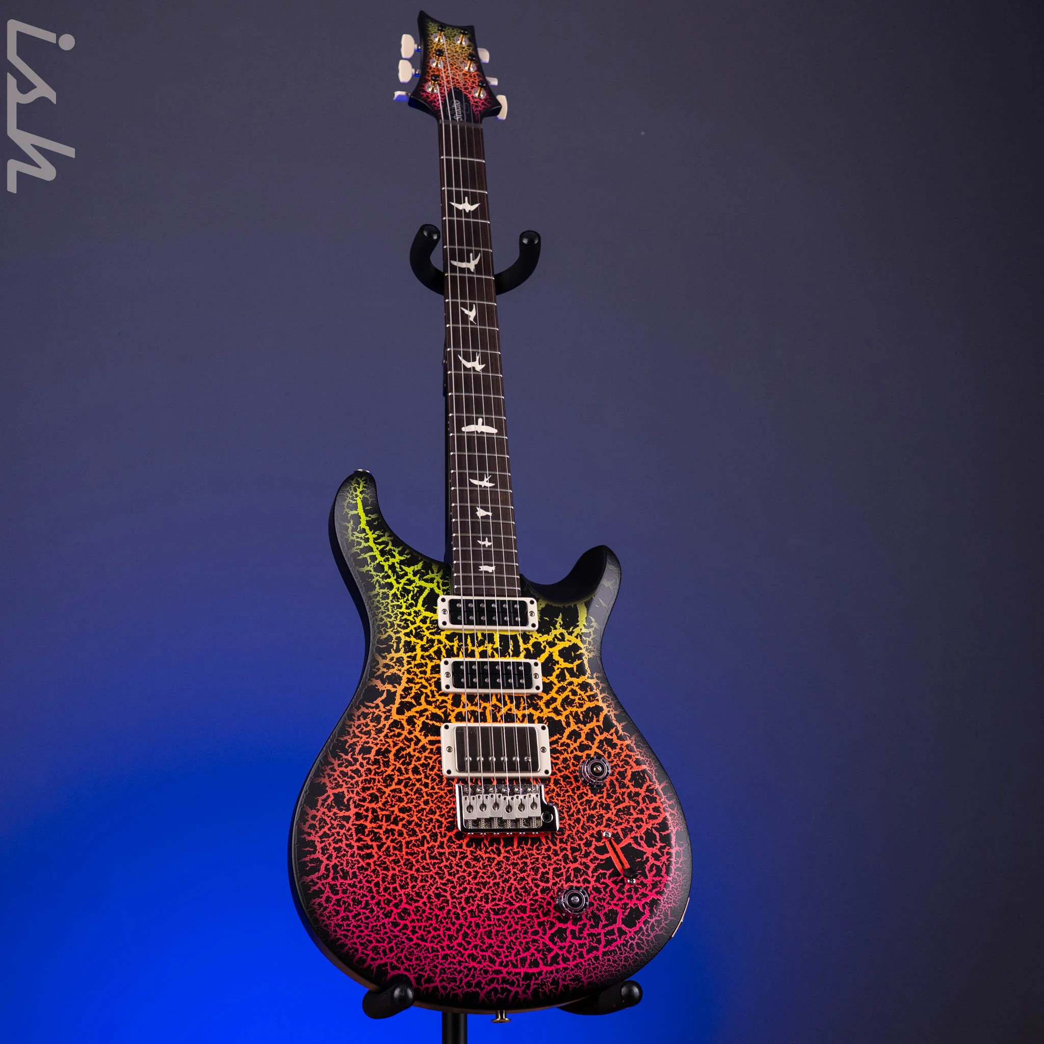 PRS S2 Studio Sunset Candy Fade Crackle w/ Black Satin Neck Sprayer's Choice - Image 2
