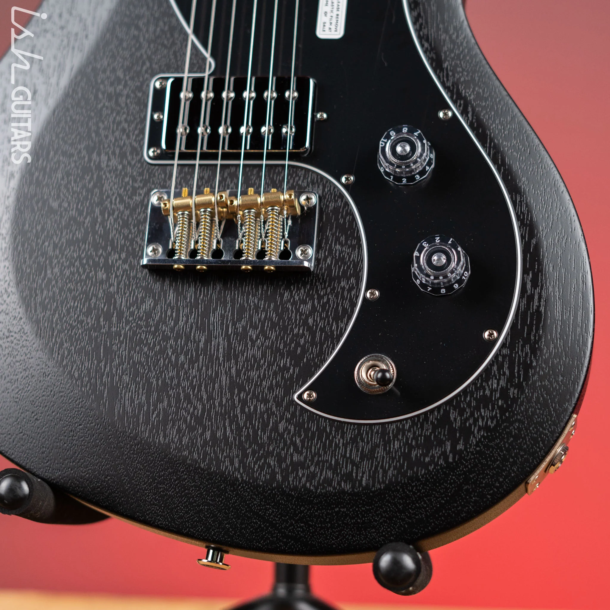 PRS S2 Vela Electric Guitar Charcoal Satin Nitro - Image 4