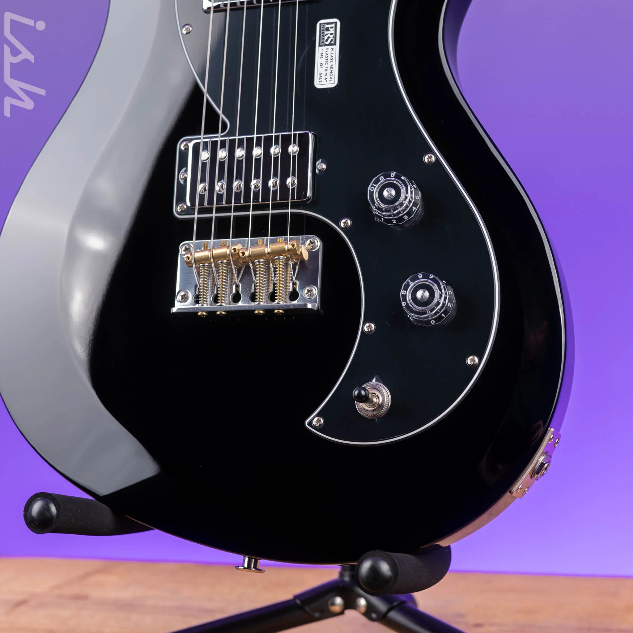 PRS S2 Vela Electric Guitar Black Gloss - Image 4