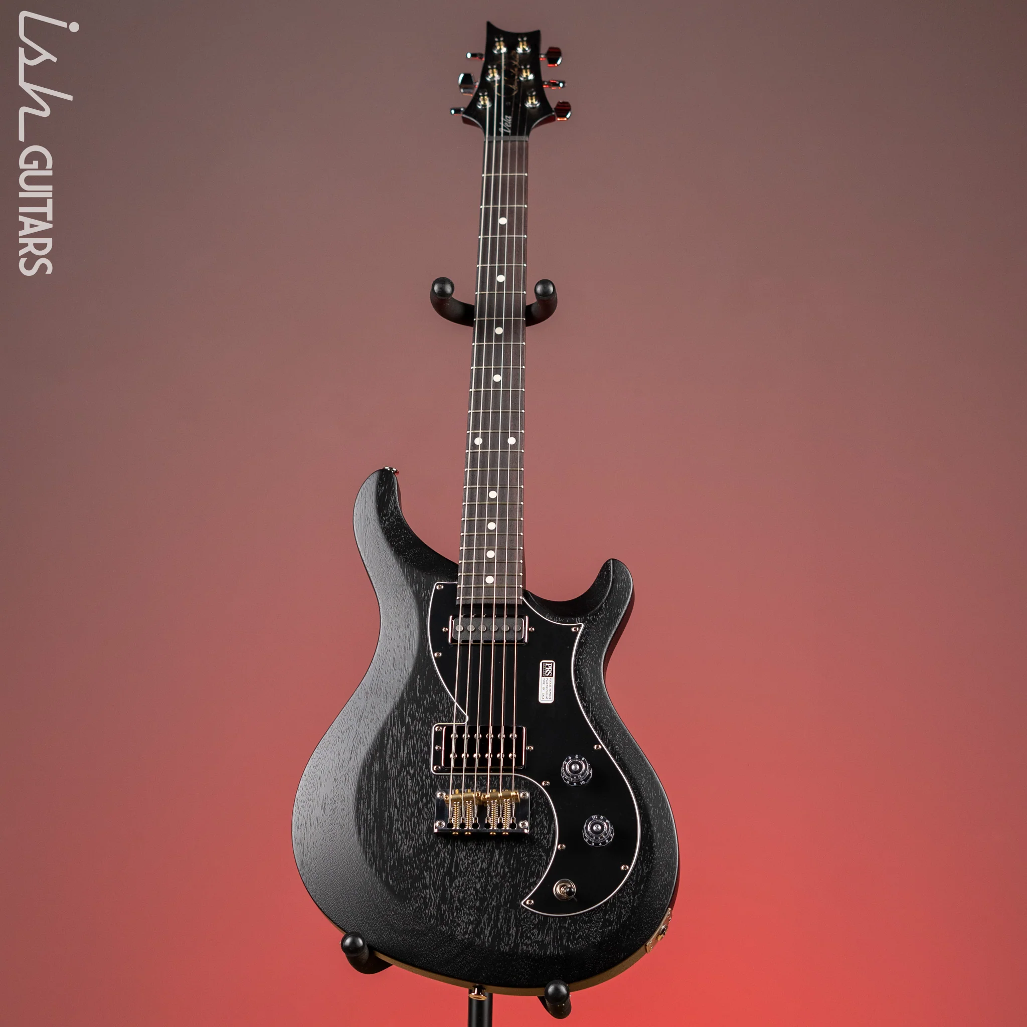 PRS S2 Vela Electric Guitar Charcoal Satin Nitro - Image 2