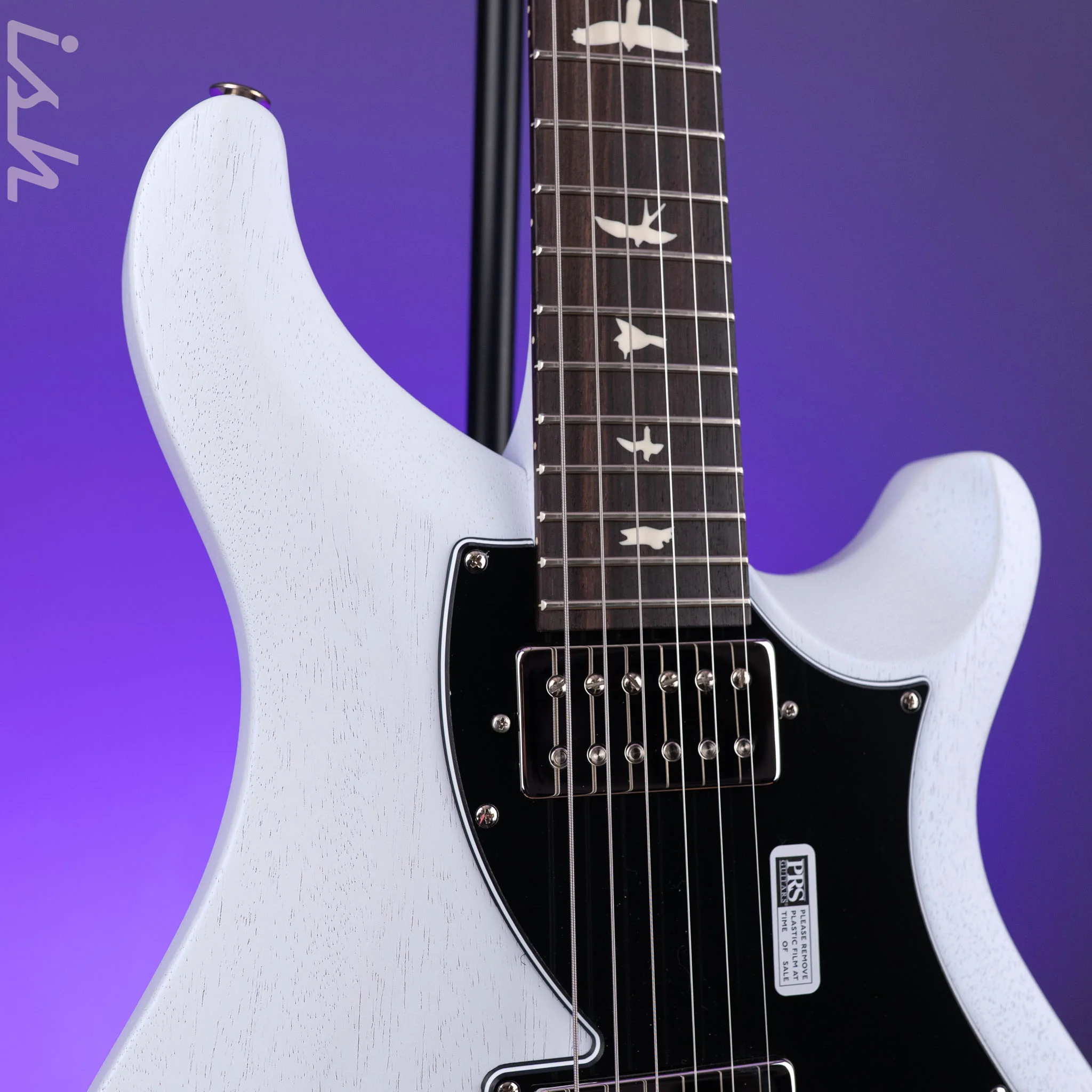 PRS S2 Vela HHT Satin Pearl White Satin - Image 4