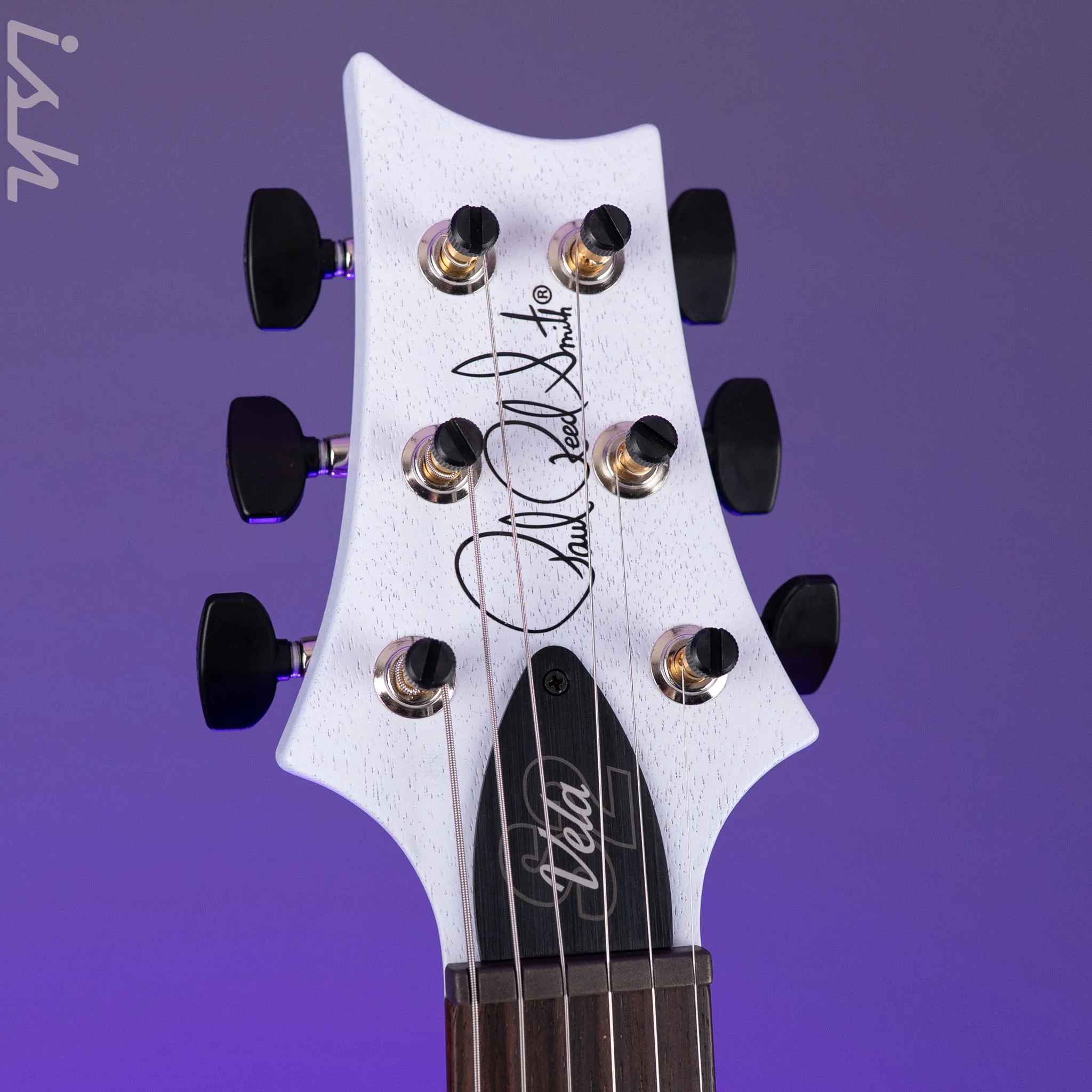 PRS S2 Vela HHT Satin Pearl White Satin - Image 7