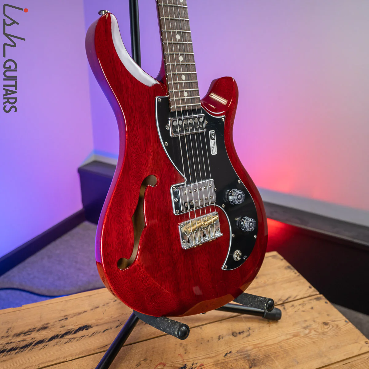 PRS S2 Vela Semi-Hollow Vintage Cherry - Image 5