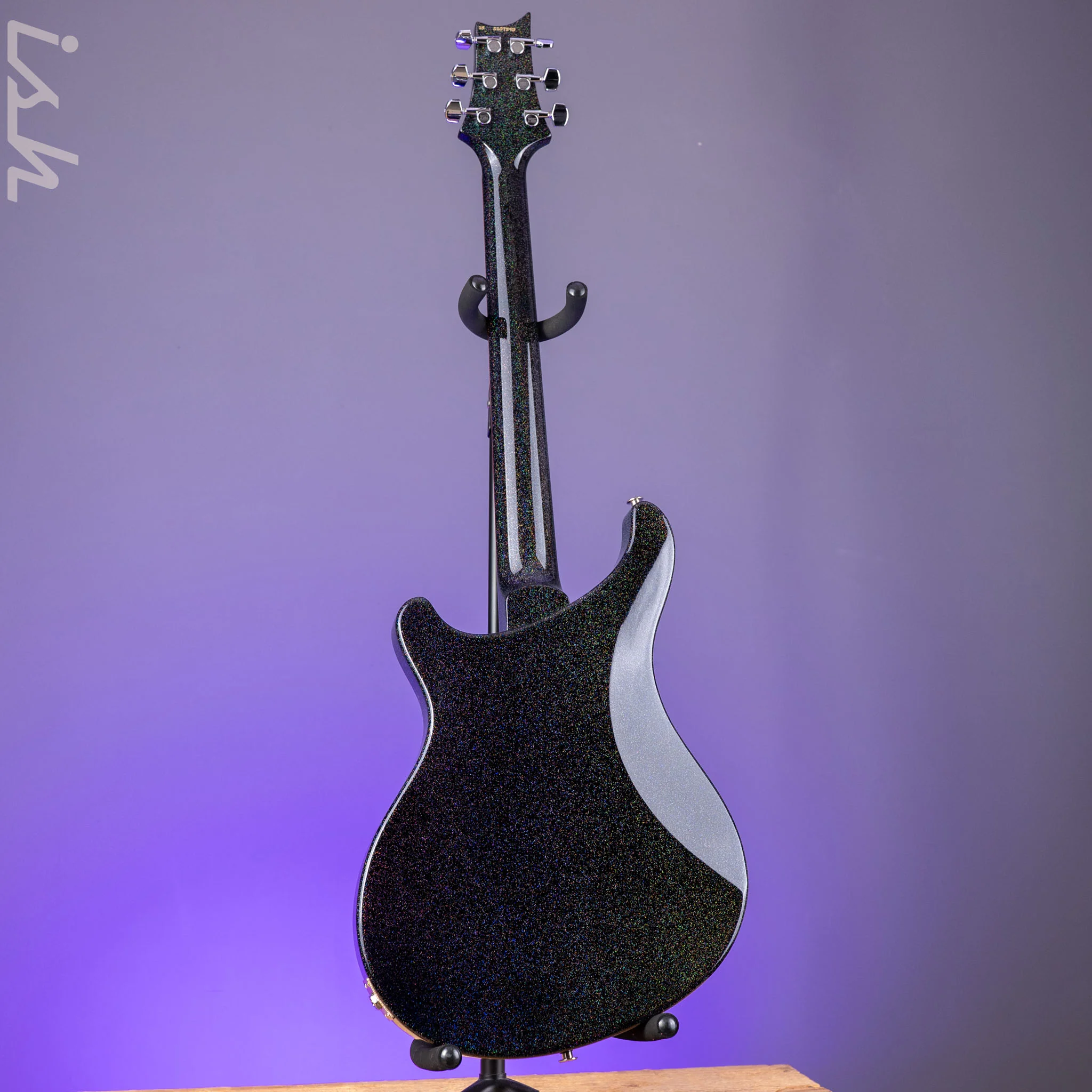 PRS S2 Vela Semi-Hollow Reclaimed Black Rainbow Hollowflake Limited Edition - Image 8