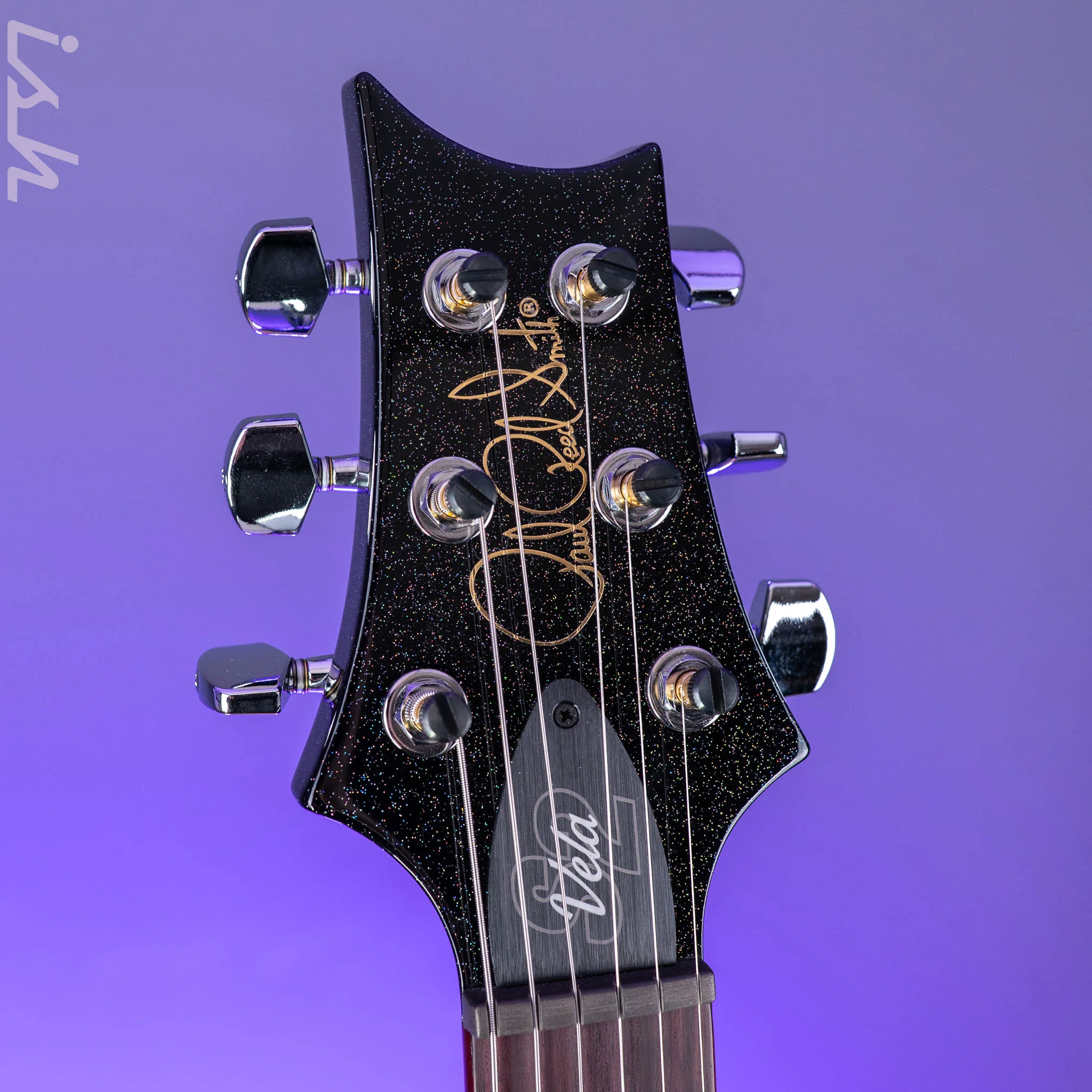 PRS S2 Vela Semi-Hollow Reclaimed Black Rainbow Hollowflake Limited Edition - Image 5