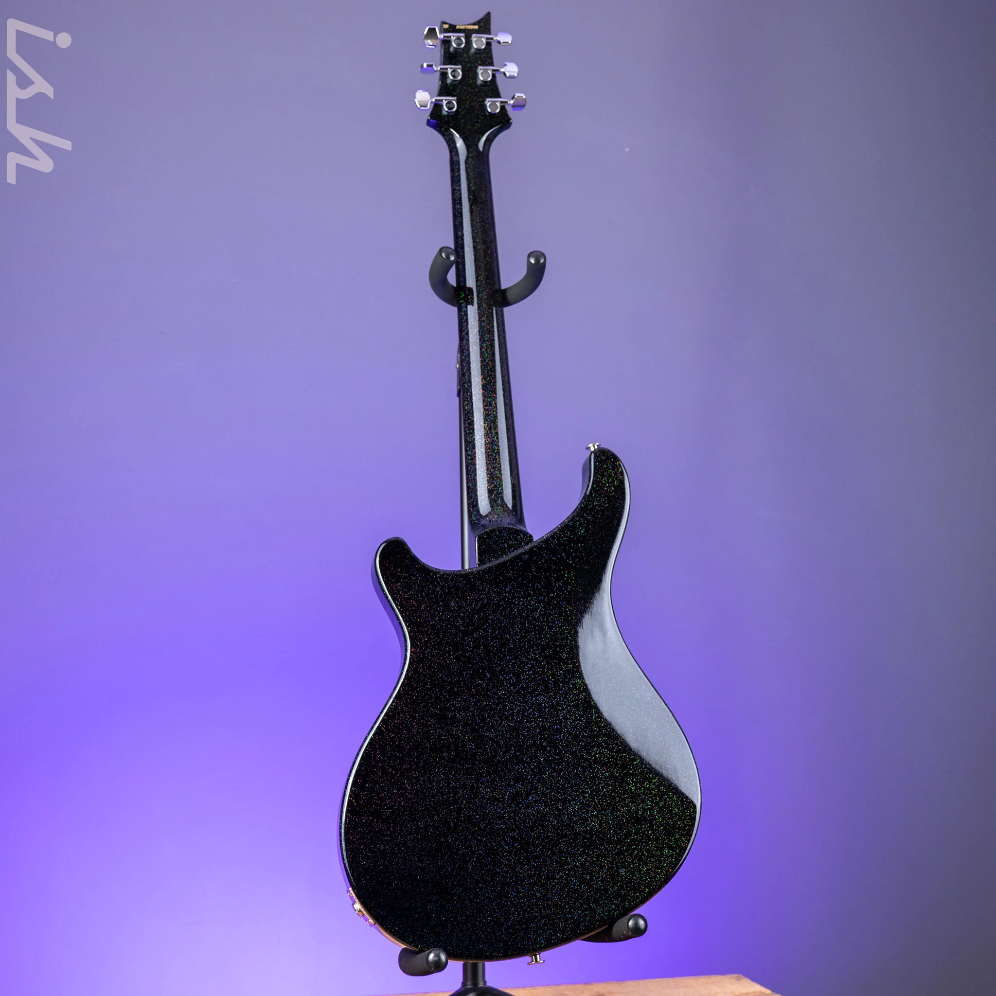 PRS S2 Vela Semi-Hollow Reclaimed Black Rainbow Hollowflake Limited Edition - Image 6