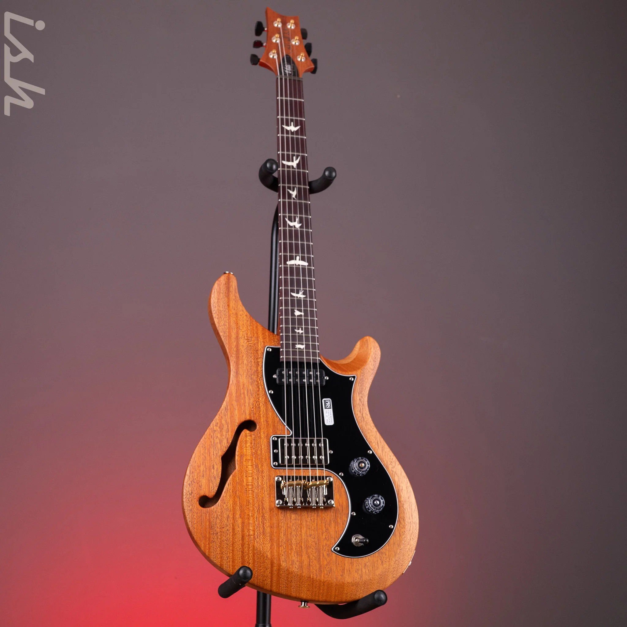 PRS S2 Vela Semi-Hollow Reclaimed Natural Mahogany - Image 2