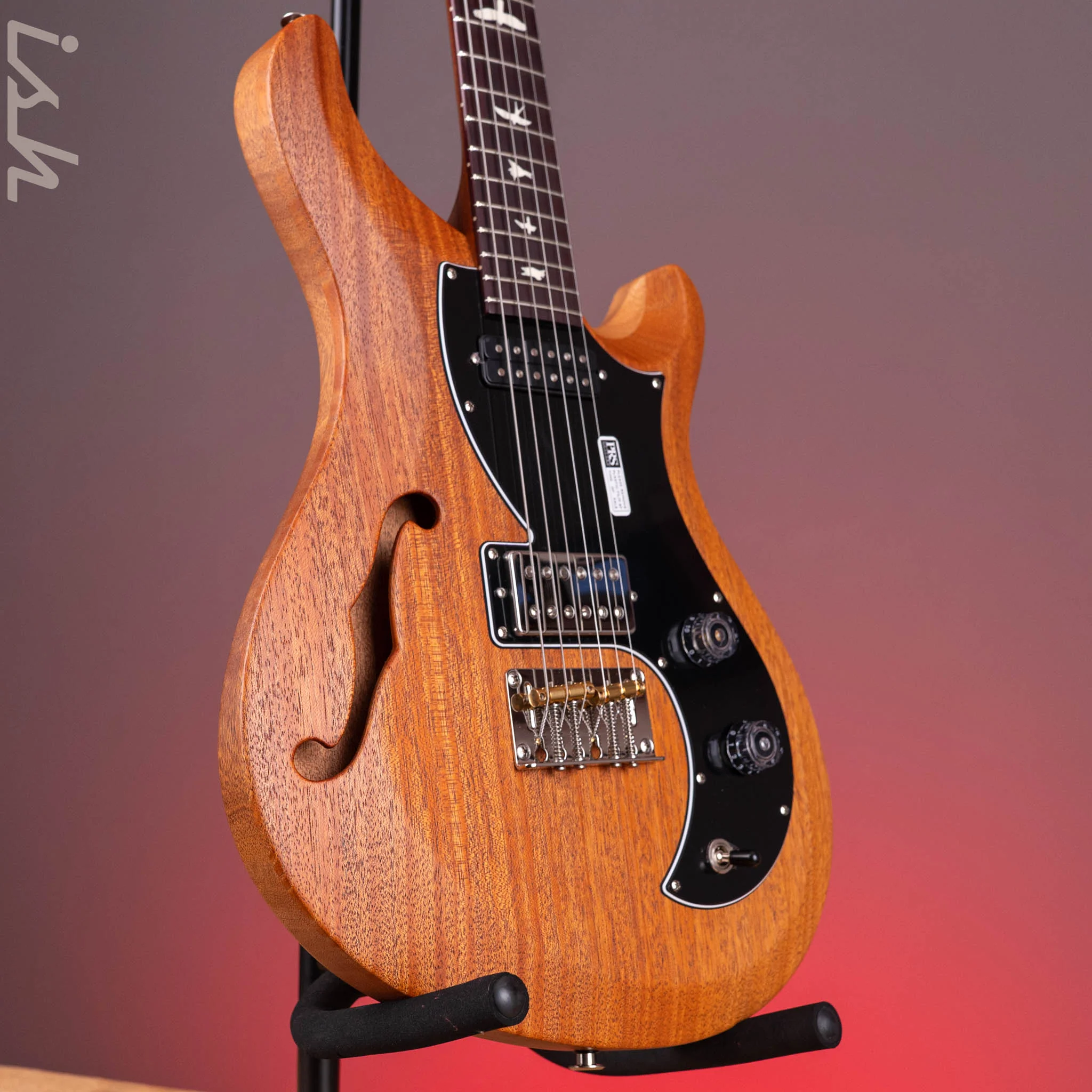 PRS S2 Vela Semi-Hollow Reclaimed Natural Mahogany - Image 3