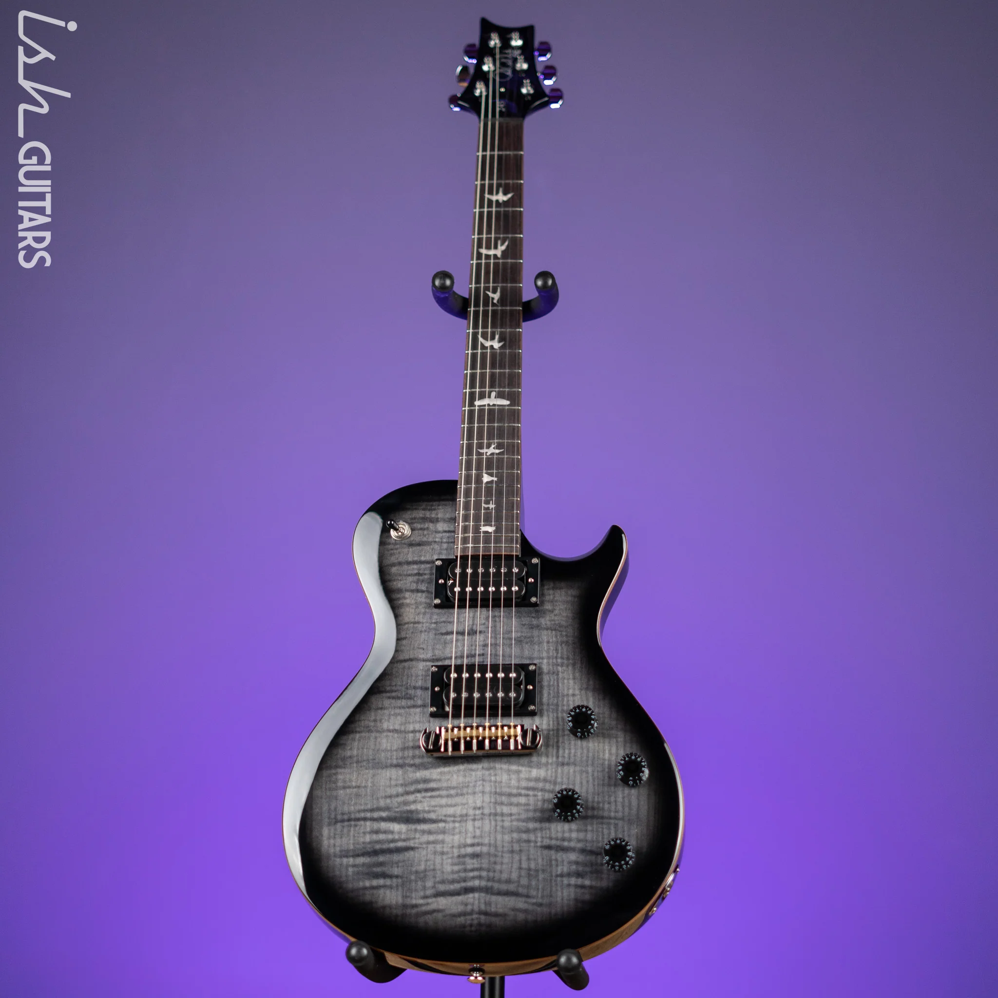 PRS SE 245 Electric Guitar Charcoal Burst - Image 2