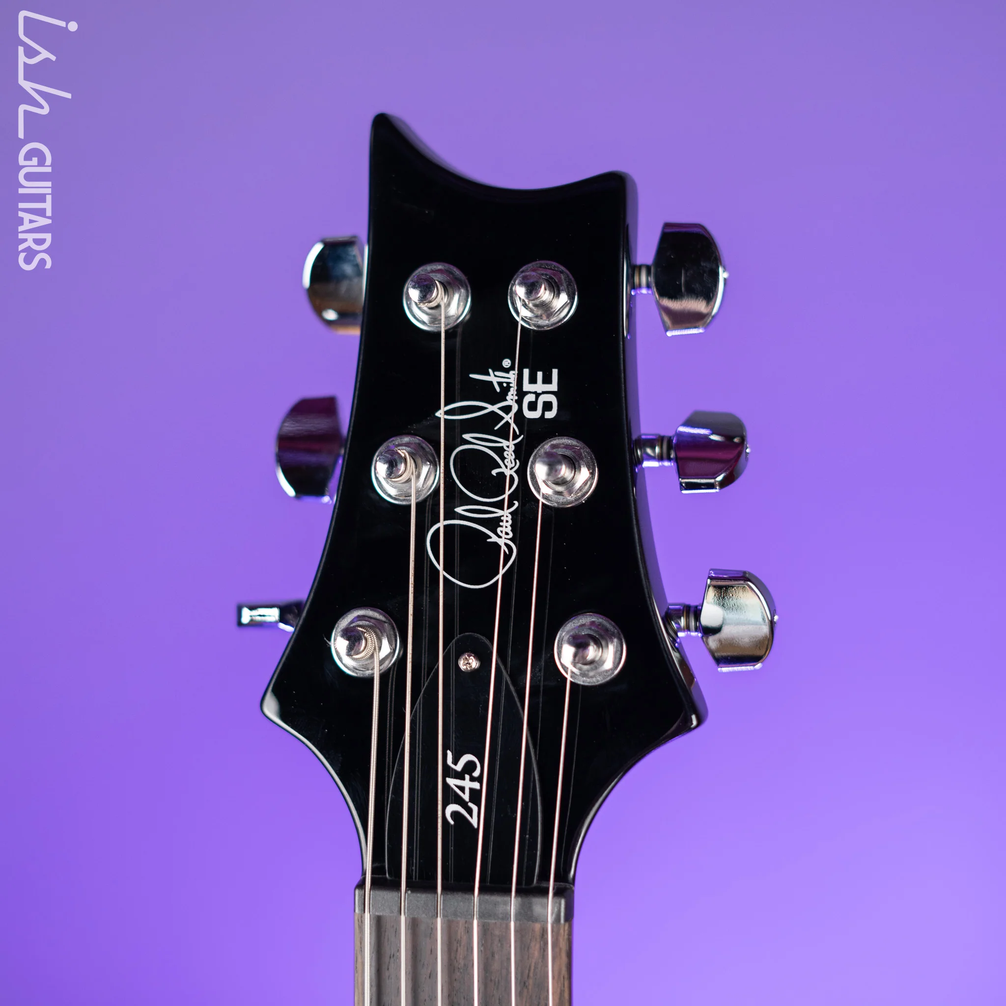 PRS SE 245 Electric Guitar Charcoal Burst - Image 5