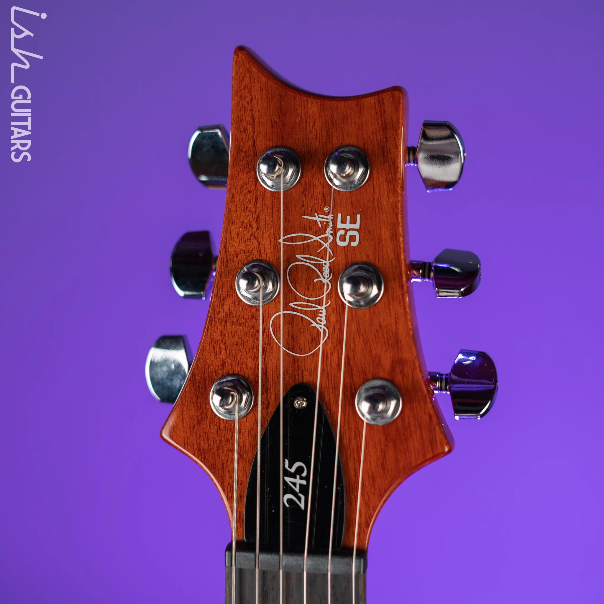 PRS SE 245 Singlecut Electric Guitar Vintage Sunburst - Image 5