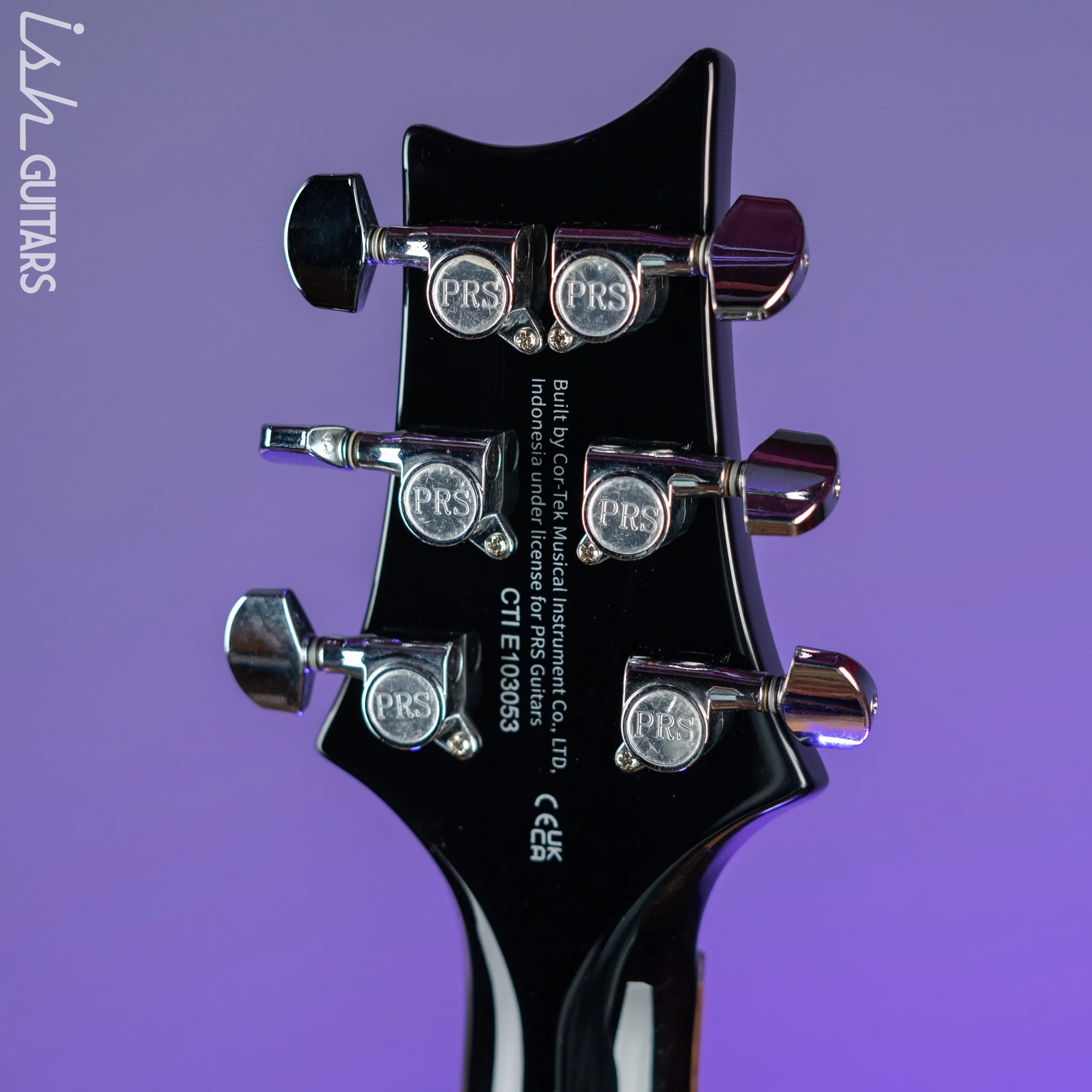 PRS SE 277 Baritone Electric Guitar Charcoal Burst - Image 10