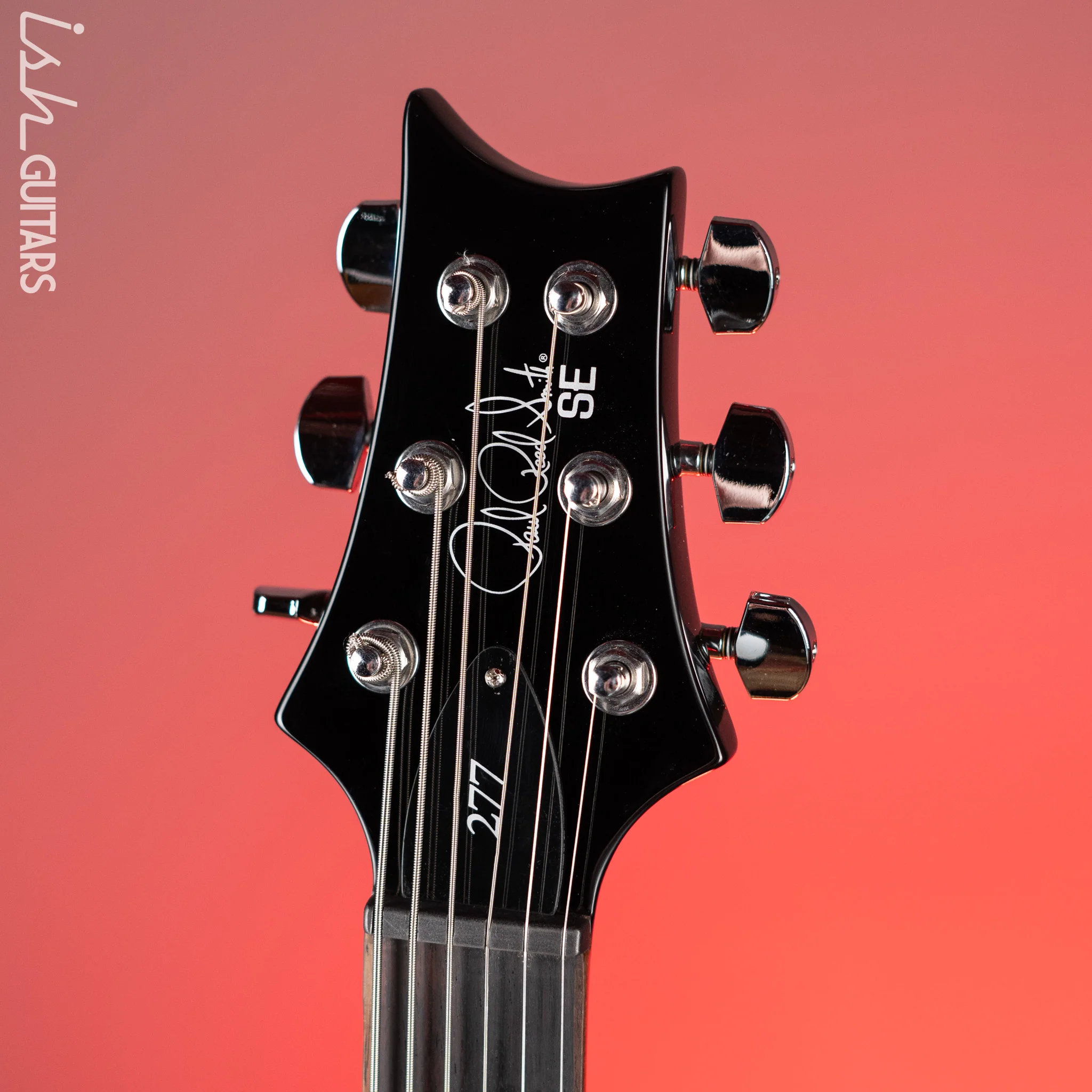 PRS SE 277 Baritone Electric Guitar Charcoal Burst - Image 5