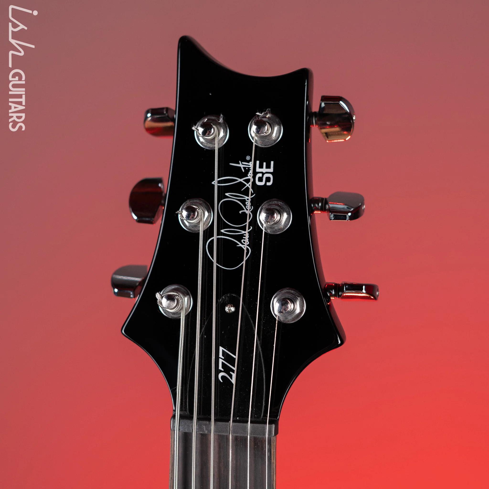PRS SE 277 Baritone Electric Guitar Charcoal Burst - Image 6