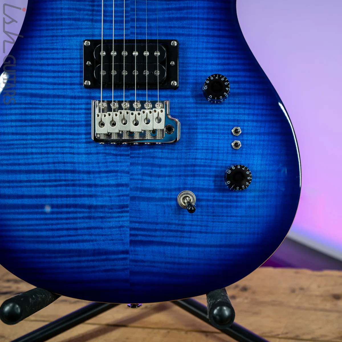 PRS SE 35th Anniversary Custom 24 Faded Blue Burst - Image 4