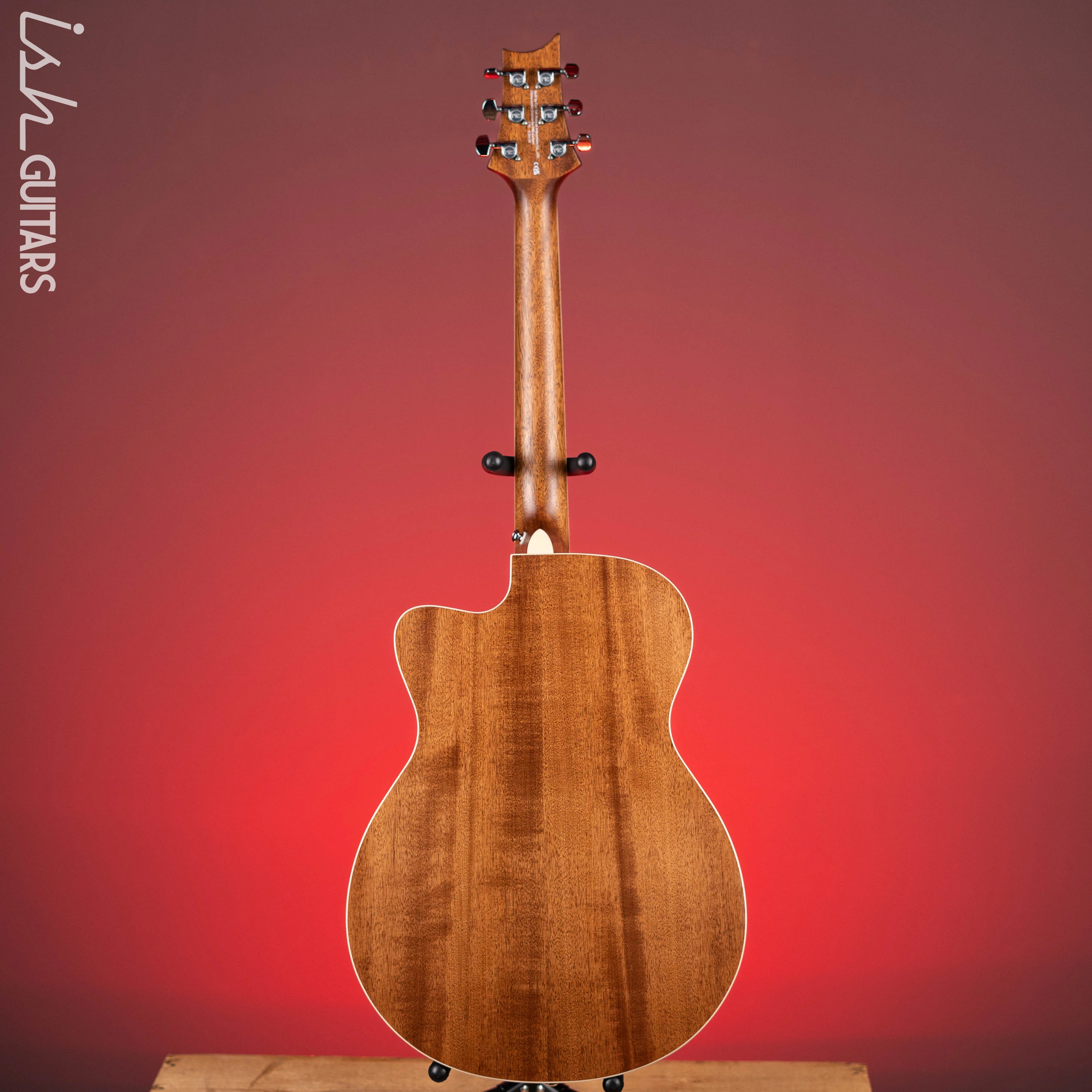 PRS SE A20E Angelus Gloss Black Top Acoustic Guitar - Image 9
