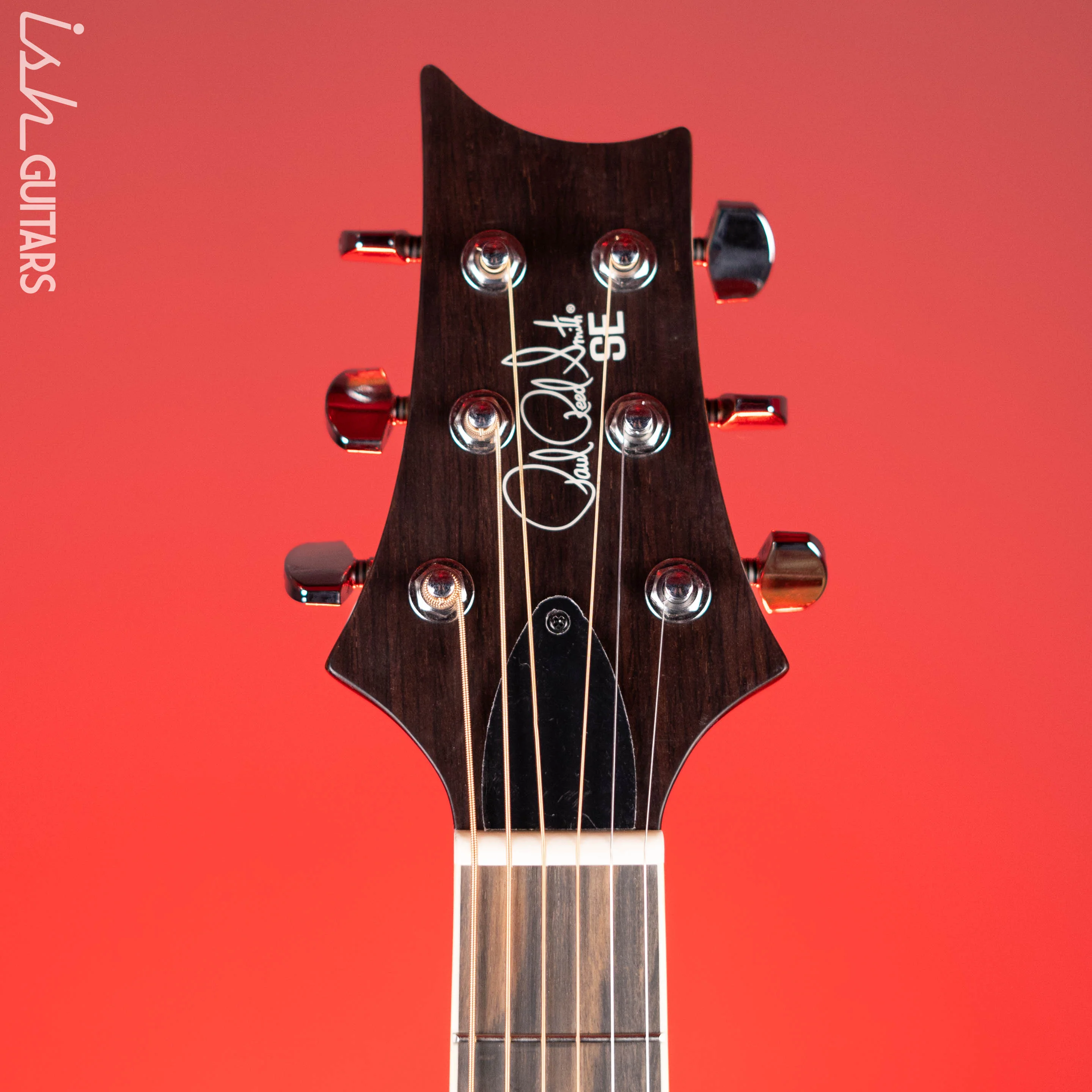 PRS SE A20E Angelus Gloss Black Top Acoustic Guitar - Image 7