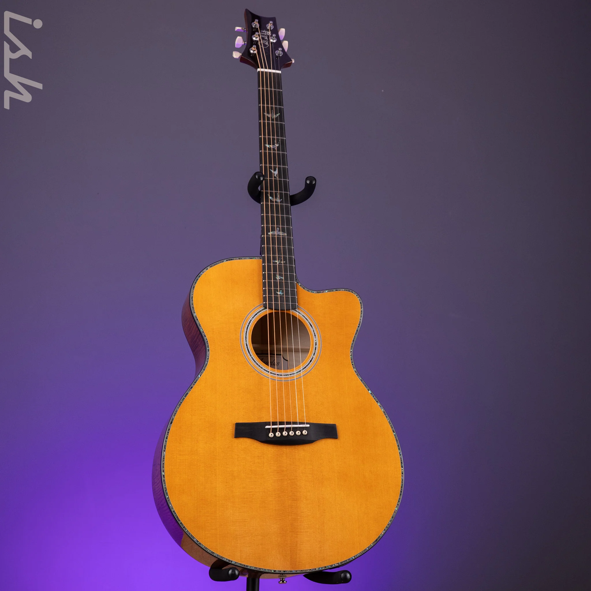 PRS SE A50 Angelus with PRS-Voiced Fishman Presys VT Black Gold - Image 2