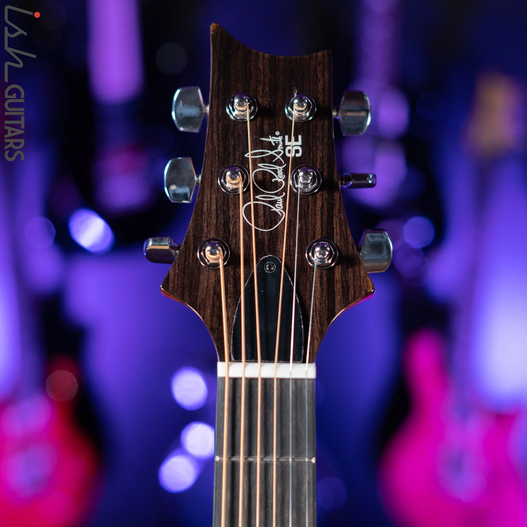 PRS SE A50E Angelus Acoustic-Electric Guitar Black Gold - Image 7