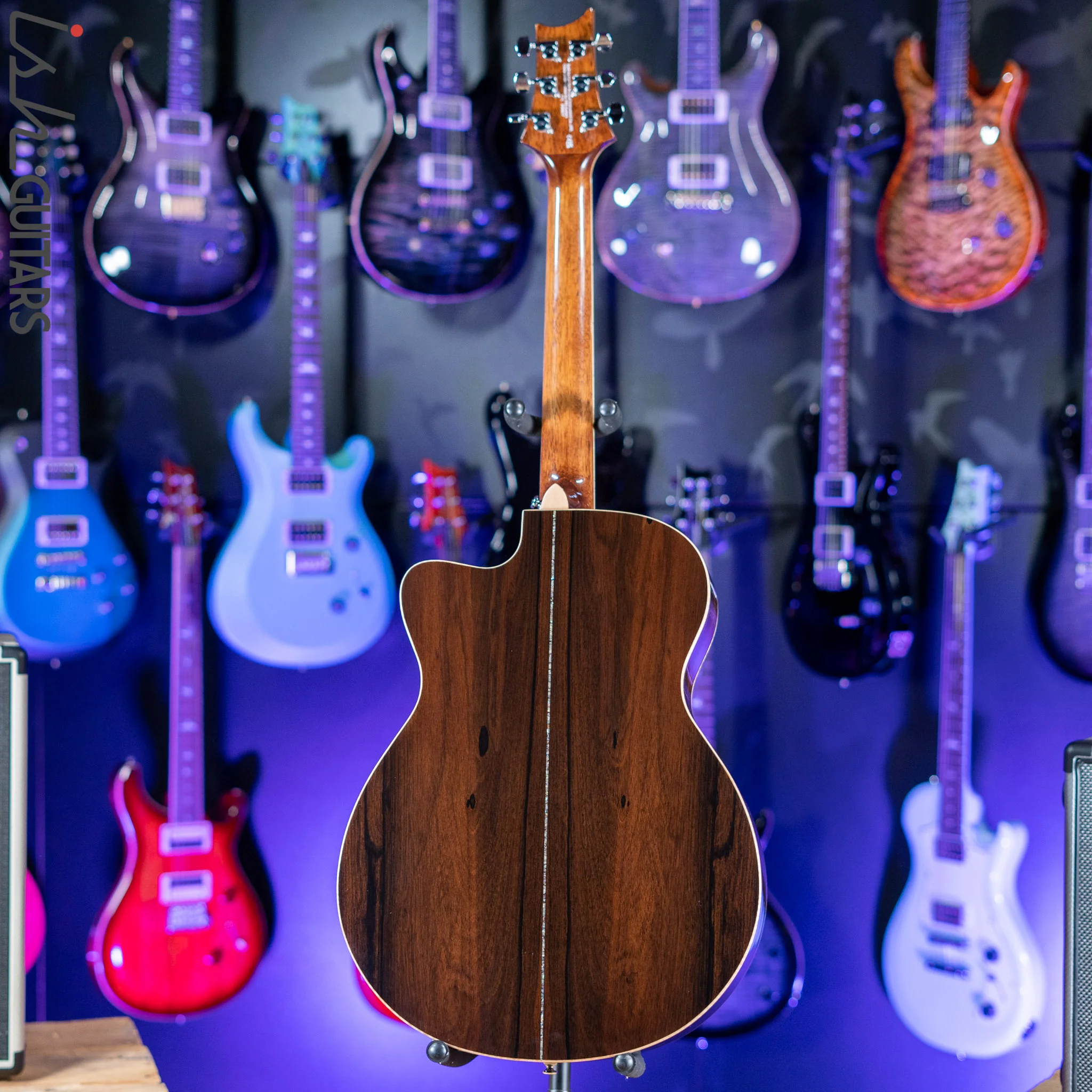 PRS SE A60E Angelus Acoustic Electric Guitar Ziricote Demo - Image 7