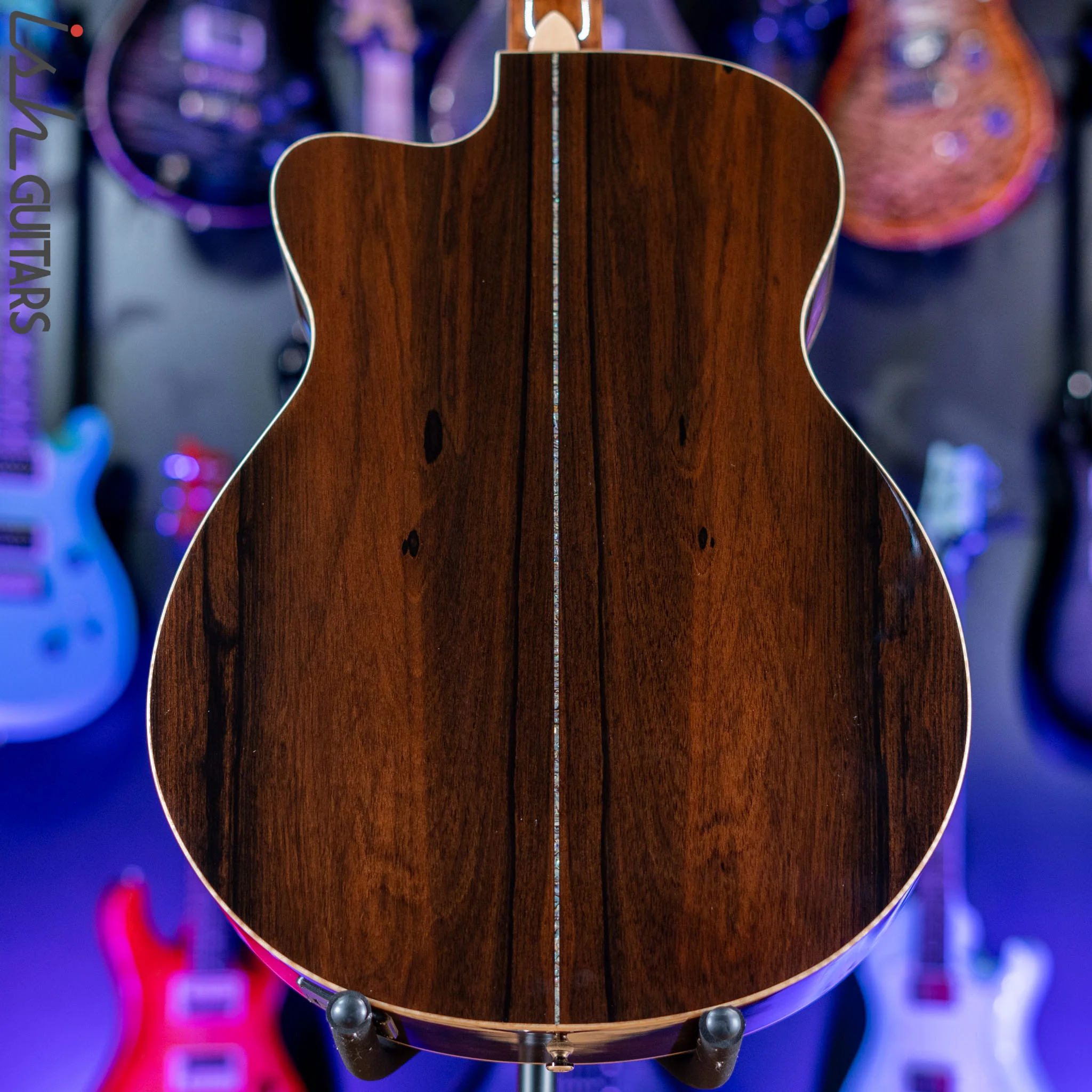 PRS SE A60E Angelus Acoustic Electric Guitar Ziricote Demo - Image 8