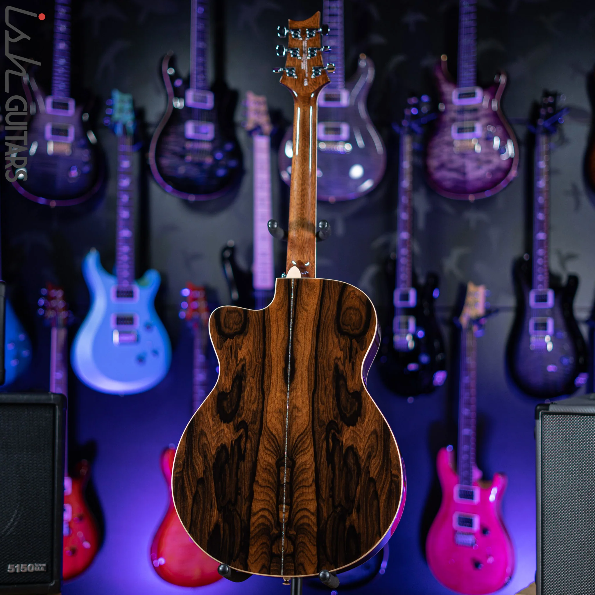 PRS SE A60E Angelus Acoustic Electric Guitar Ziricote - Image 8