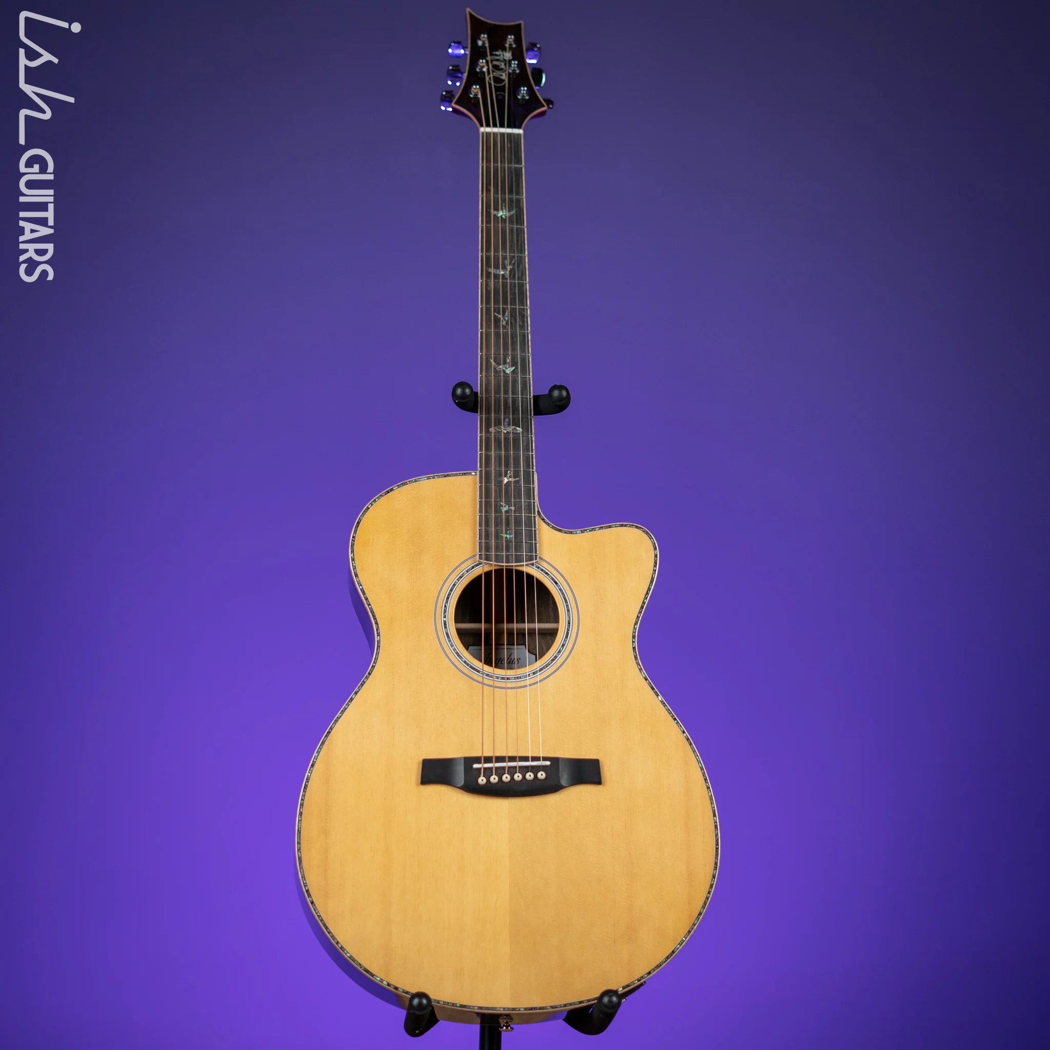 PRS SE A60E Angelus Acoustic Electric Guitar Ziricote - Image 3