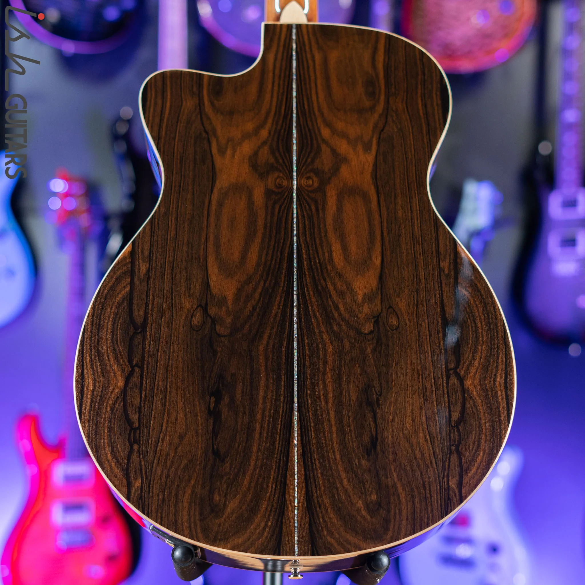 PRS SE A60E Angelus Acoustic Electric Guitar Ziricote Demo - Image 8