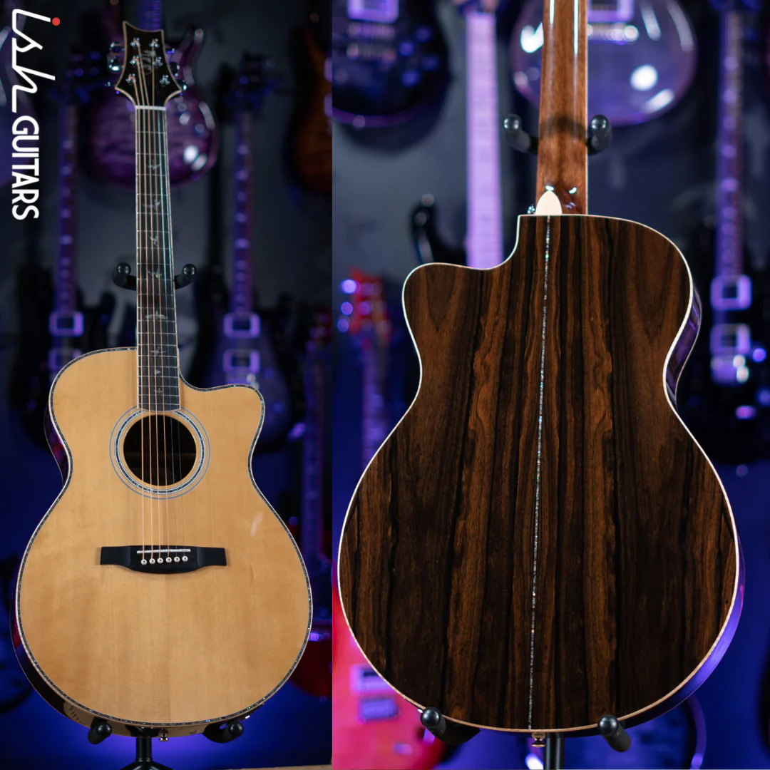 PRS SE A60E Angelus Acoustic Electric Guitar Ziricote