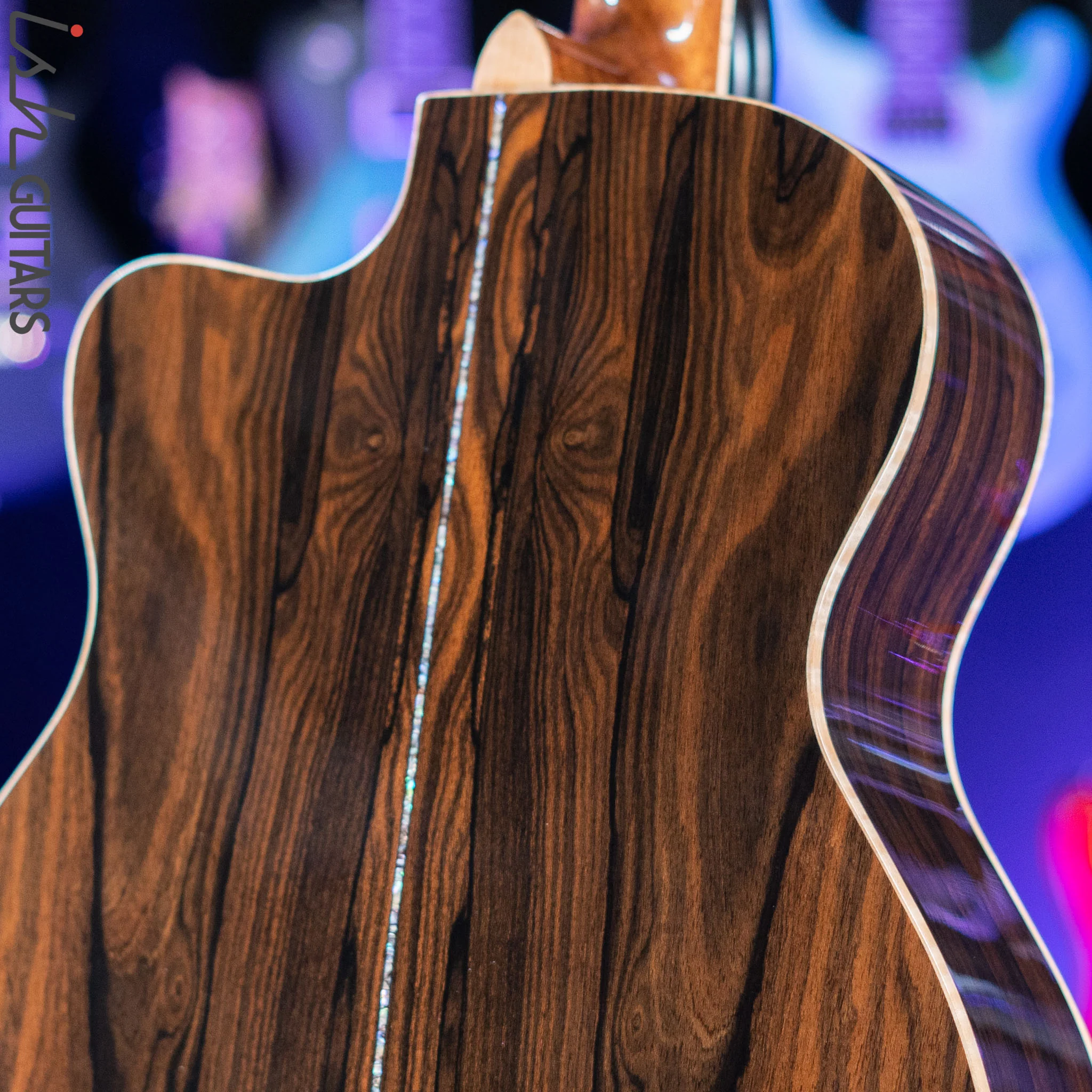 PRS SE A60E Angelus Acoustic Electric Guitar Ziricote - Image 9