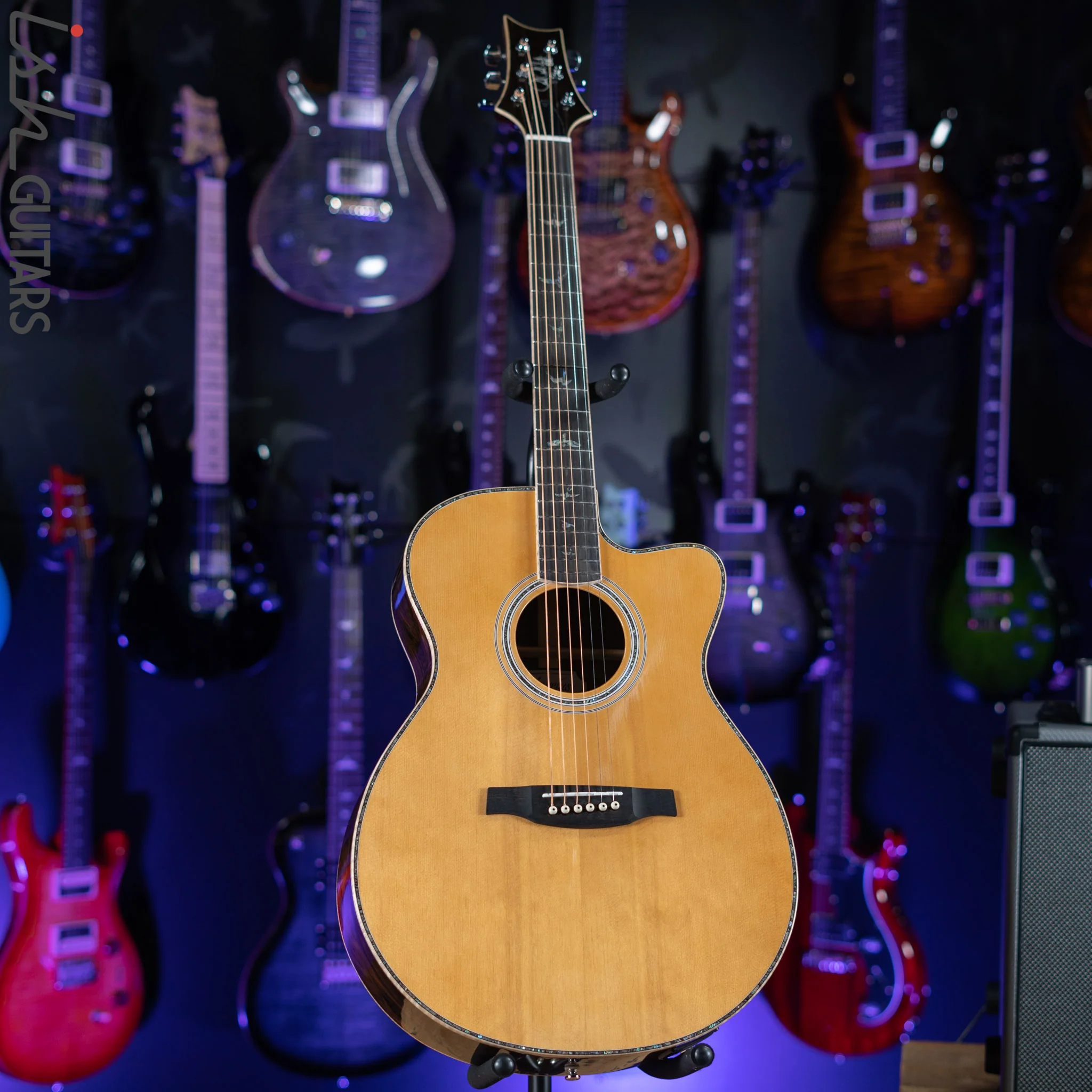 PRS SE A60E Angelus Acoustic Electric Guitar Ziricote Demo - Image 3