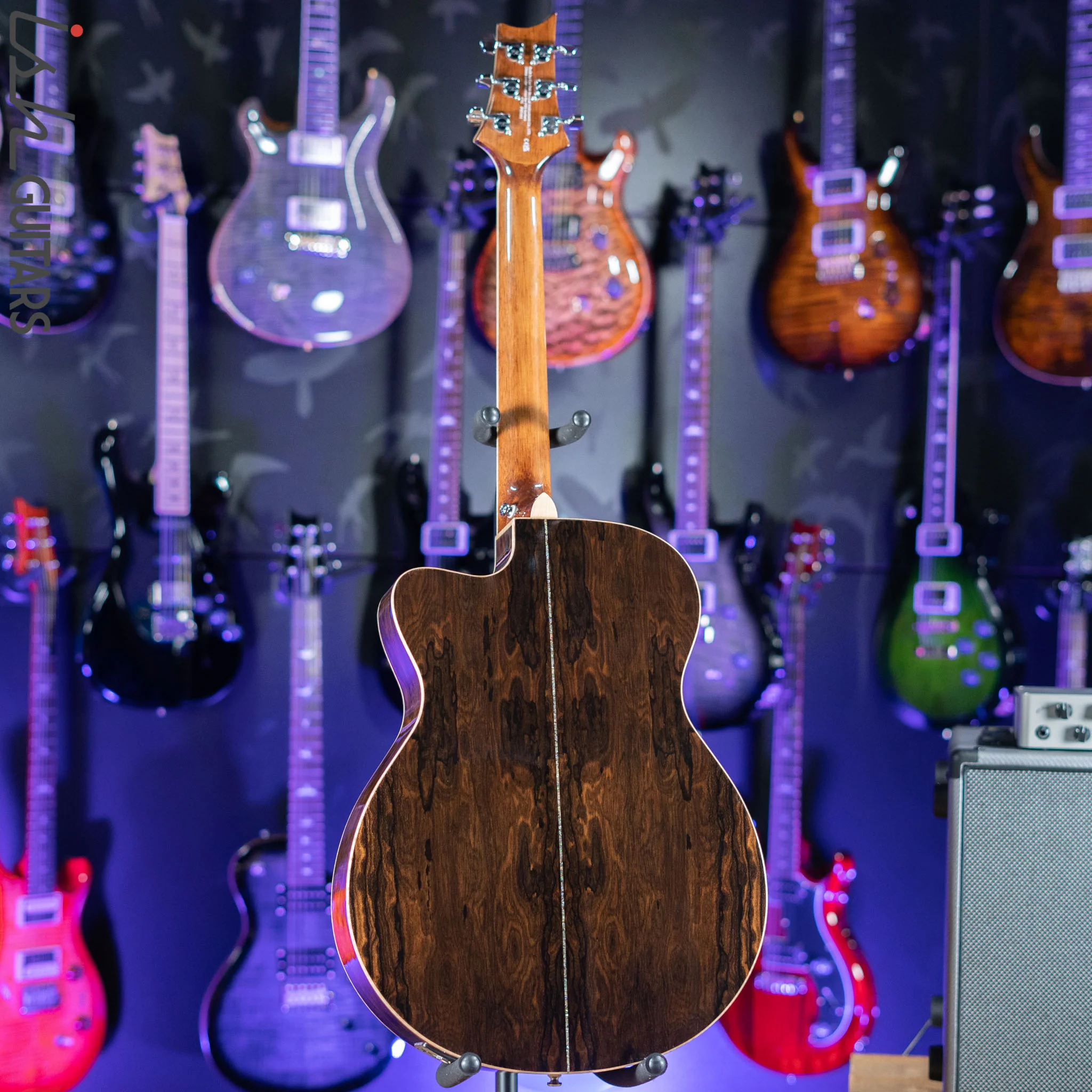 PRS SE A60E Angelus Acoustic Electric Guitar Ziricote Demo - Image 7