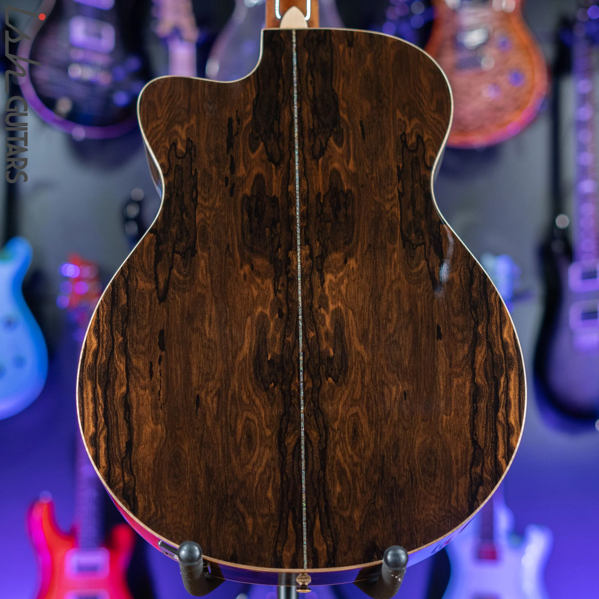 PRS SE A60E Angelus Acoustic Electric Guitar Ziricote Demo - Image 8