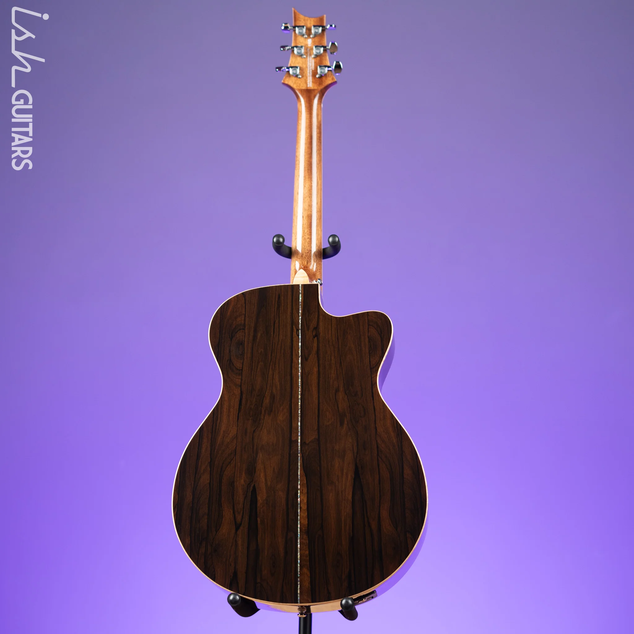 PRS SE AL60E Left Handed Acoustic-Electric Guitar Natural - Image 6