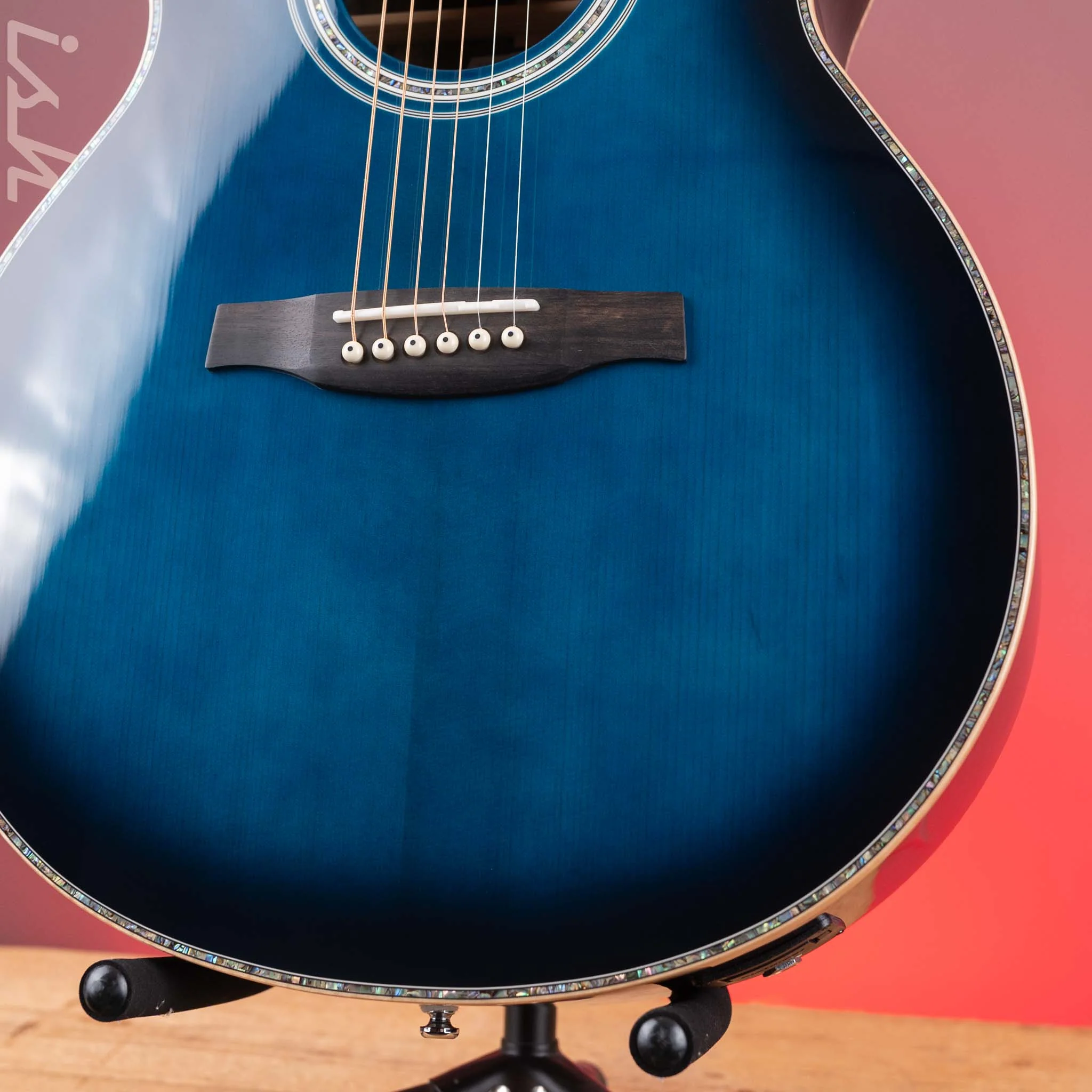 PRS SE Angelus A60E Acoustic-Electric Guitar Cobalt Blue Burst *2025 Release!* - Image 4