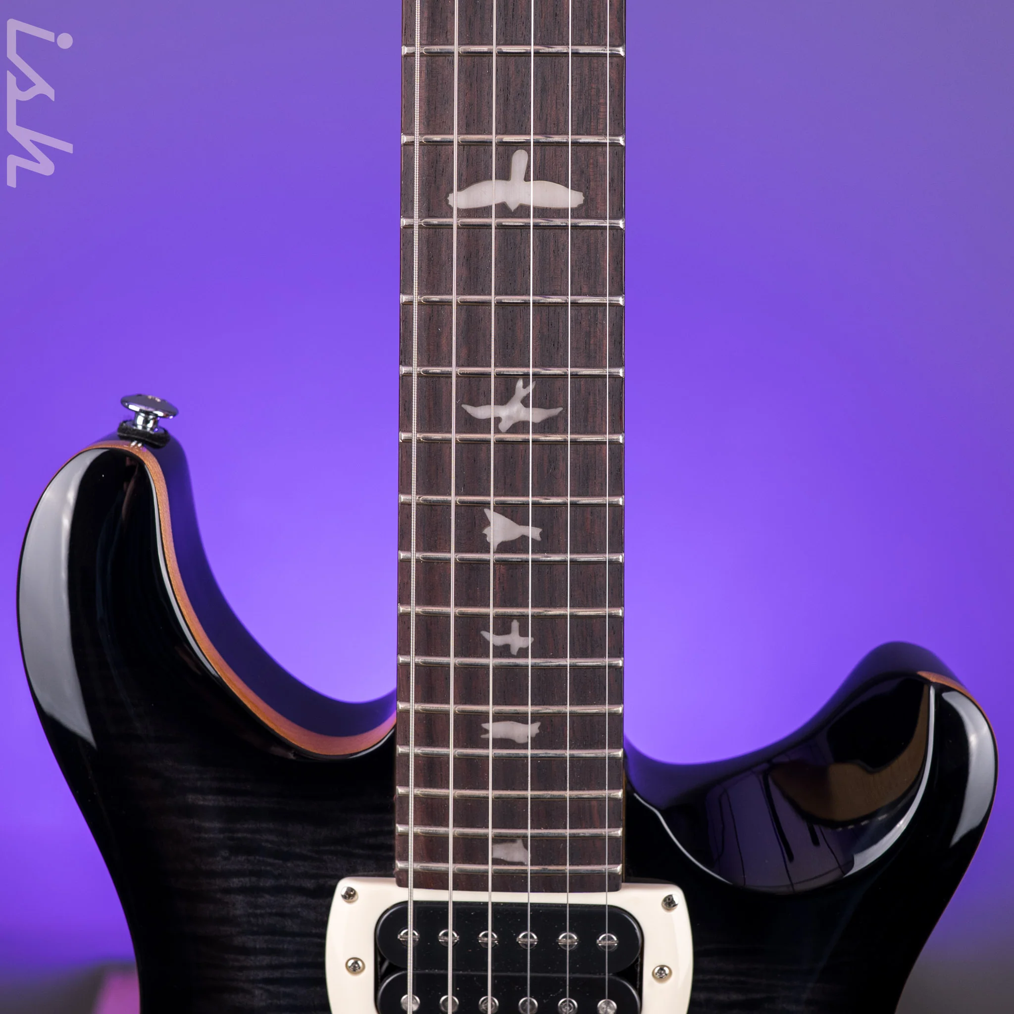 PRS SE CE 24 Charcoal Burst - Image 6