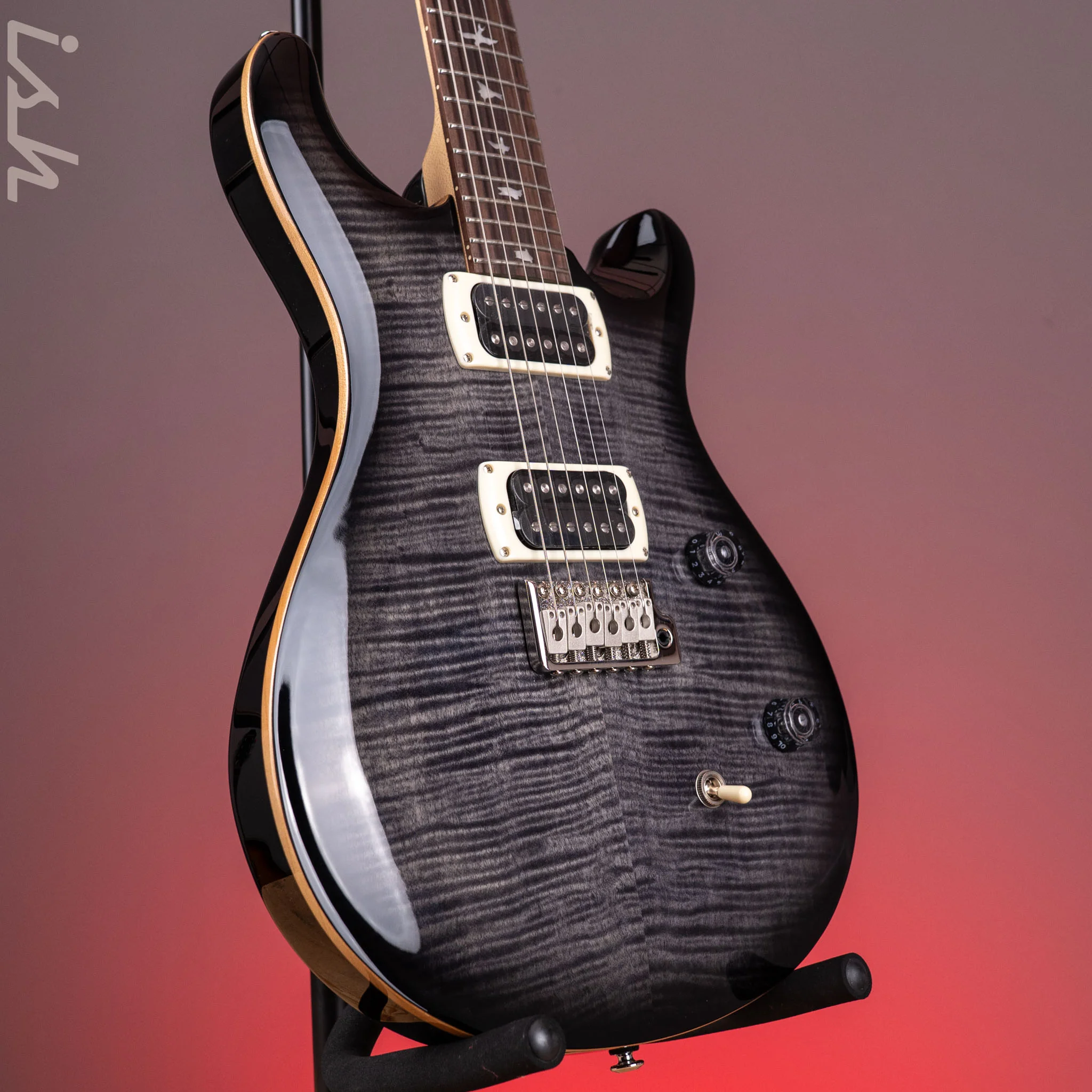 PRS SE CE 24 Charcoal Burst - Image 3