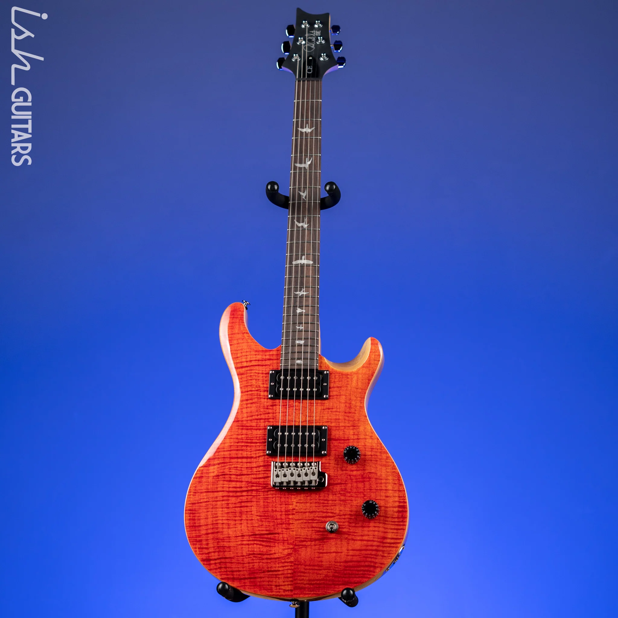 PRS SE CE 24 Electric Guitar Blood Orange - Image 2