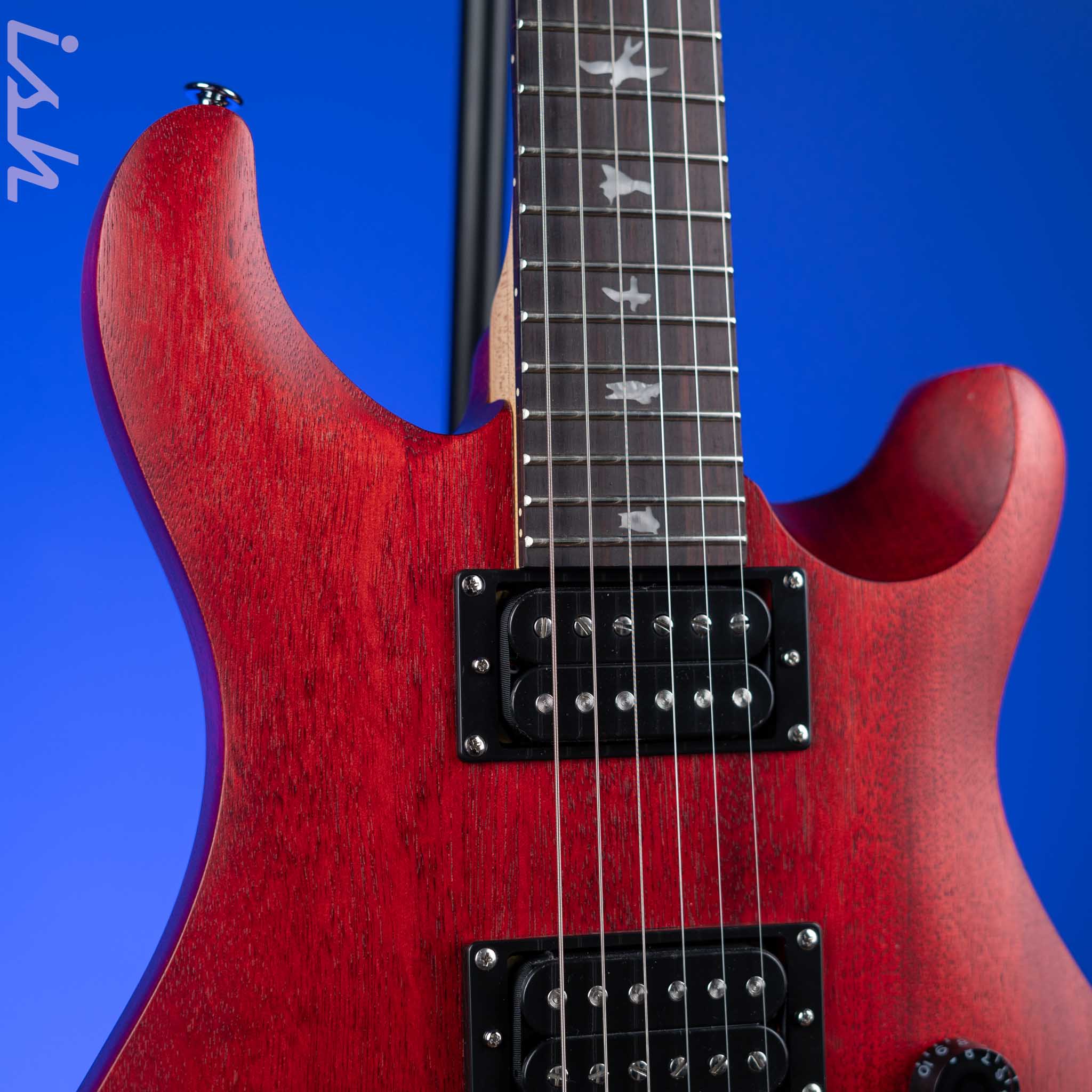 PRS SE CE 24 Electric Guitar Vintage Cherry - Image 3